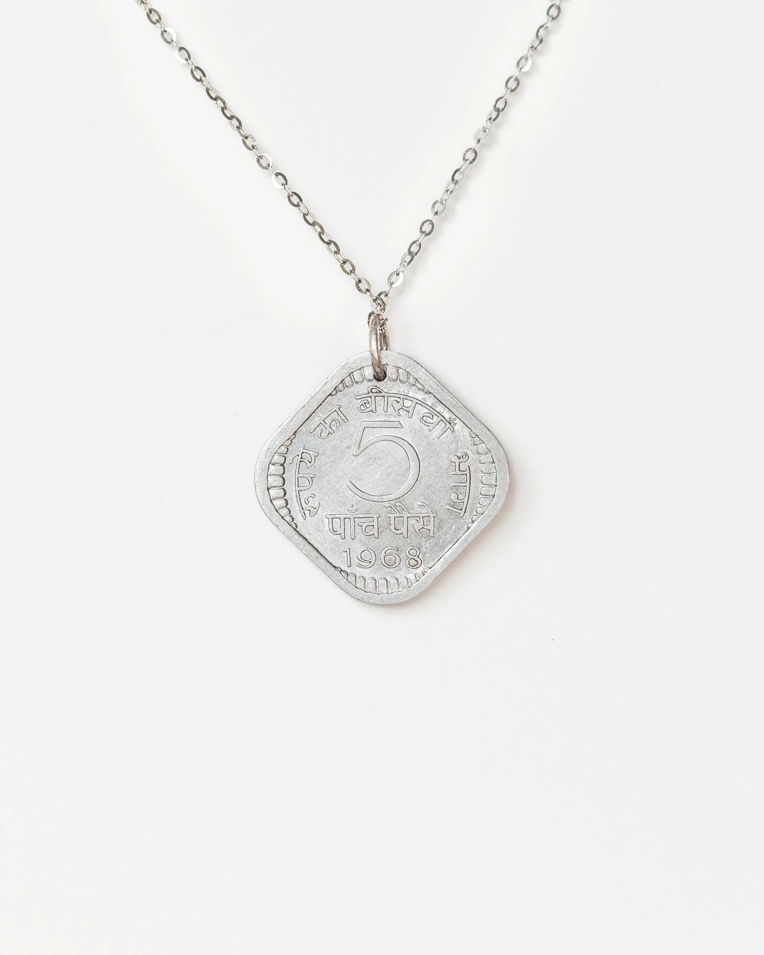 India | Diamond Coin Pendant - Image 3