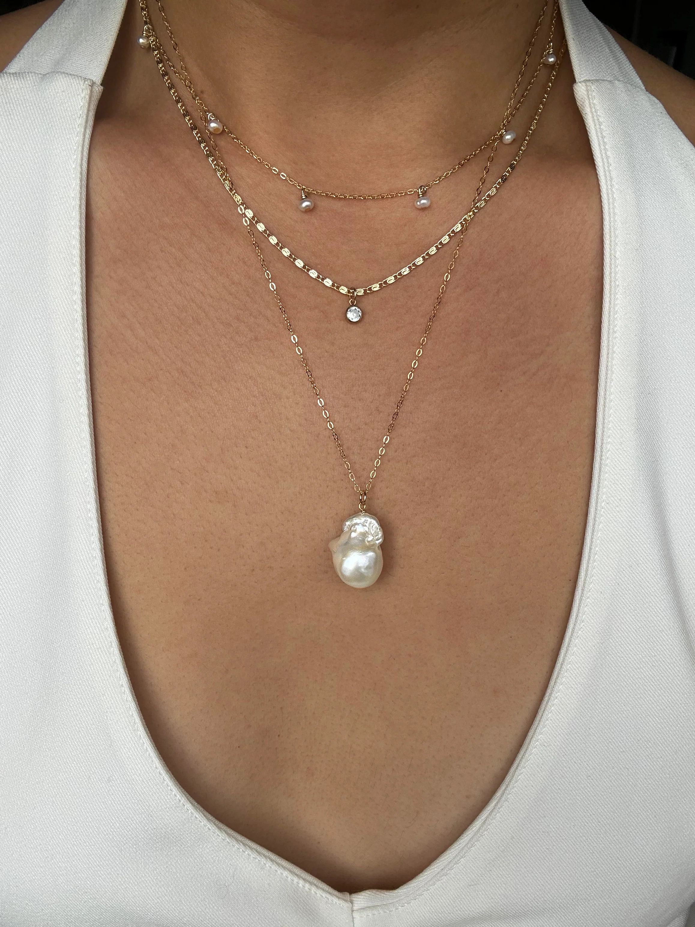 Morgana Pearl Necklace - Image 7