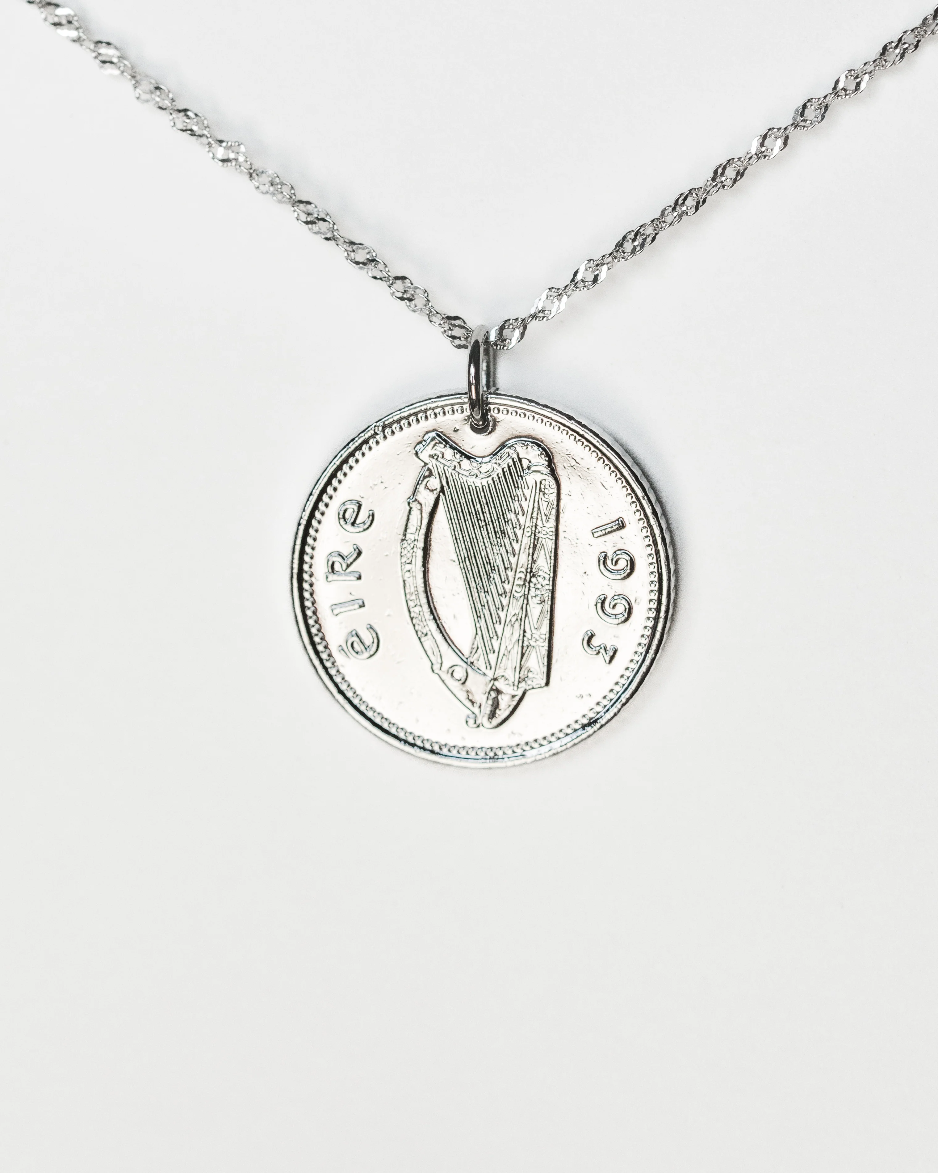 Ireland | Harp Coin Necklace - Image 3