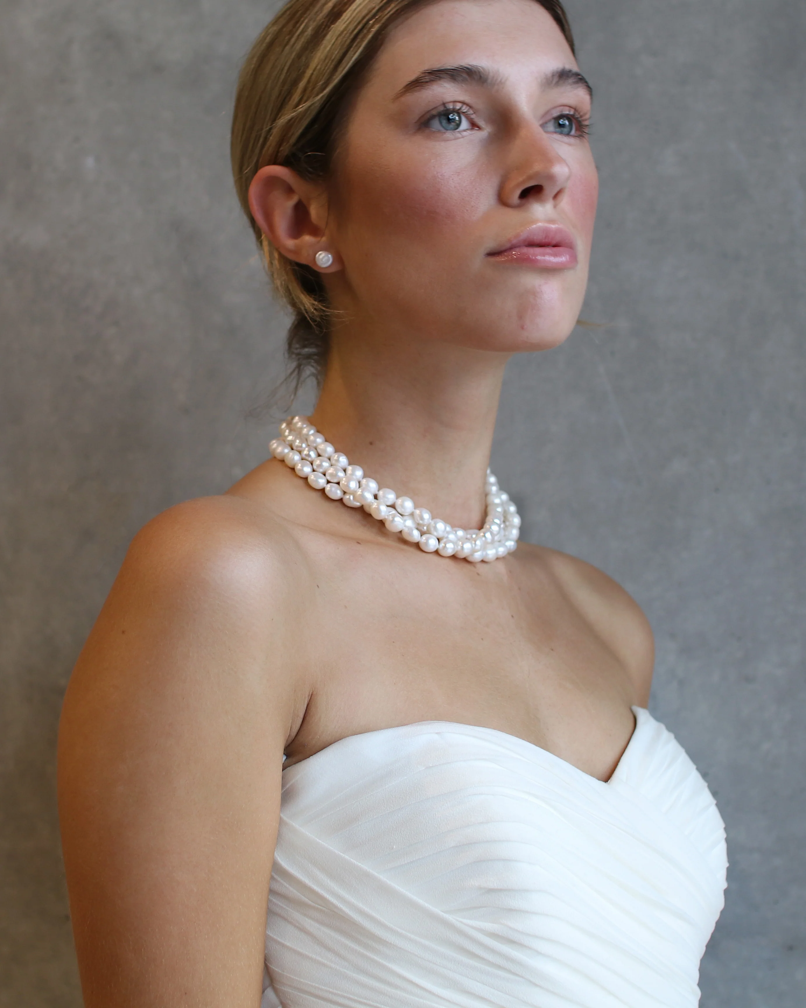 Irregular Pearl Studs - Image 3