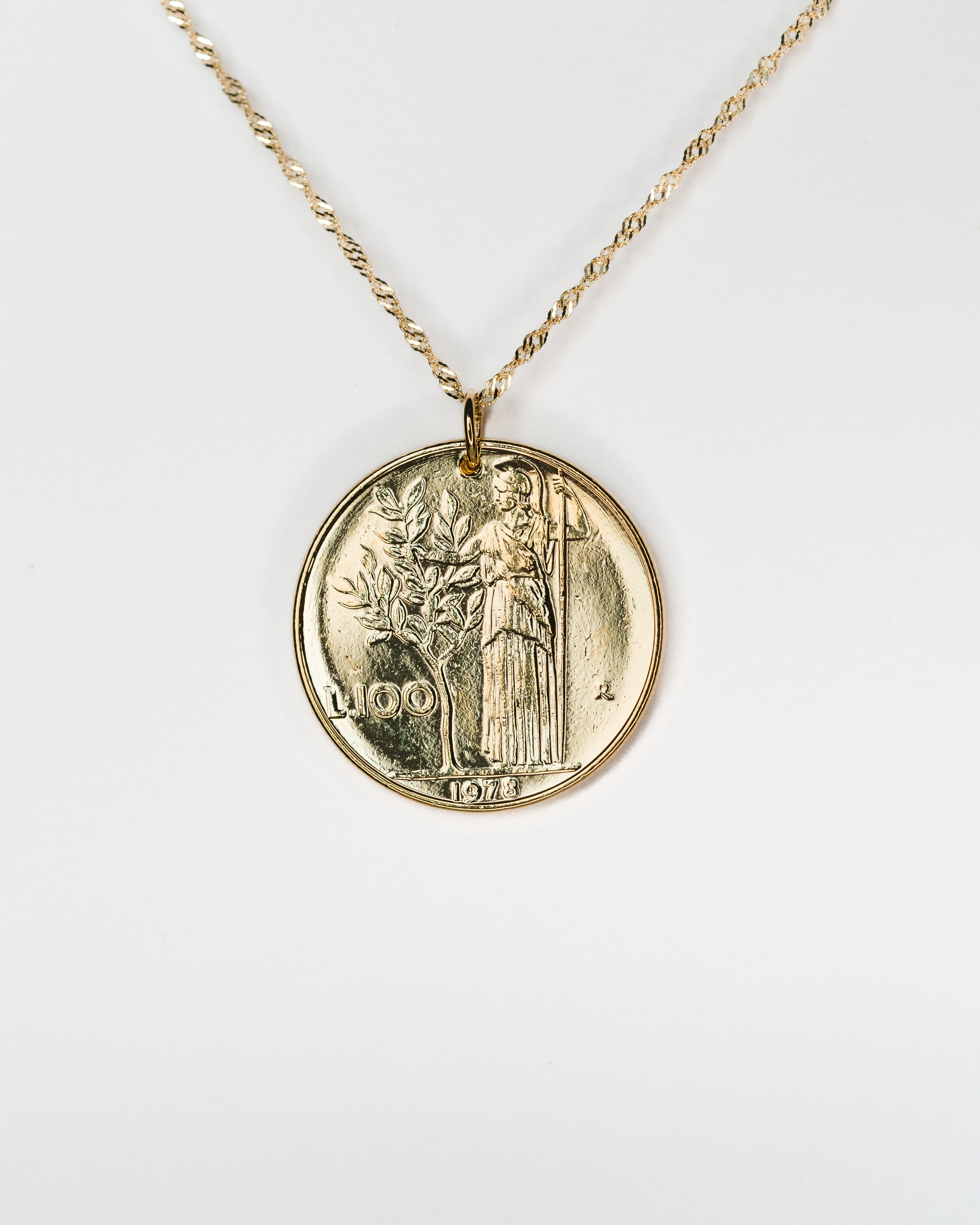 Italy | Minerva Coin Necklace - Image 4