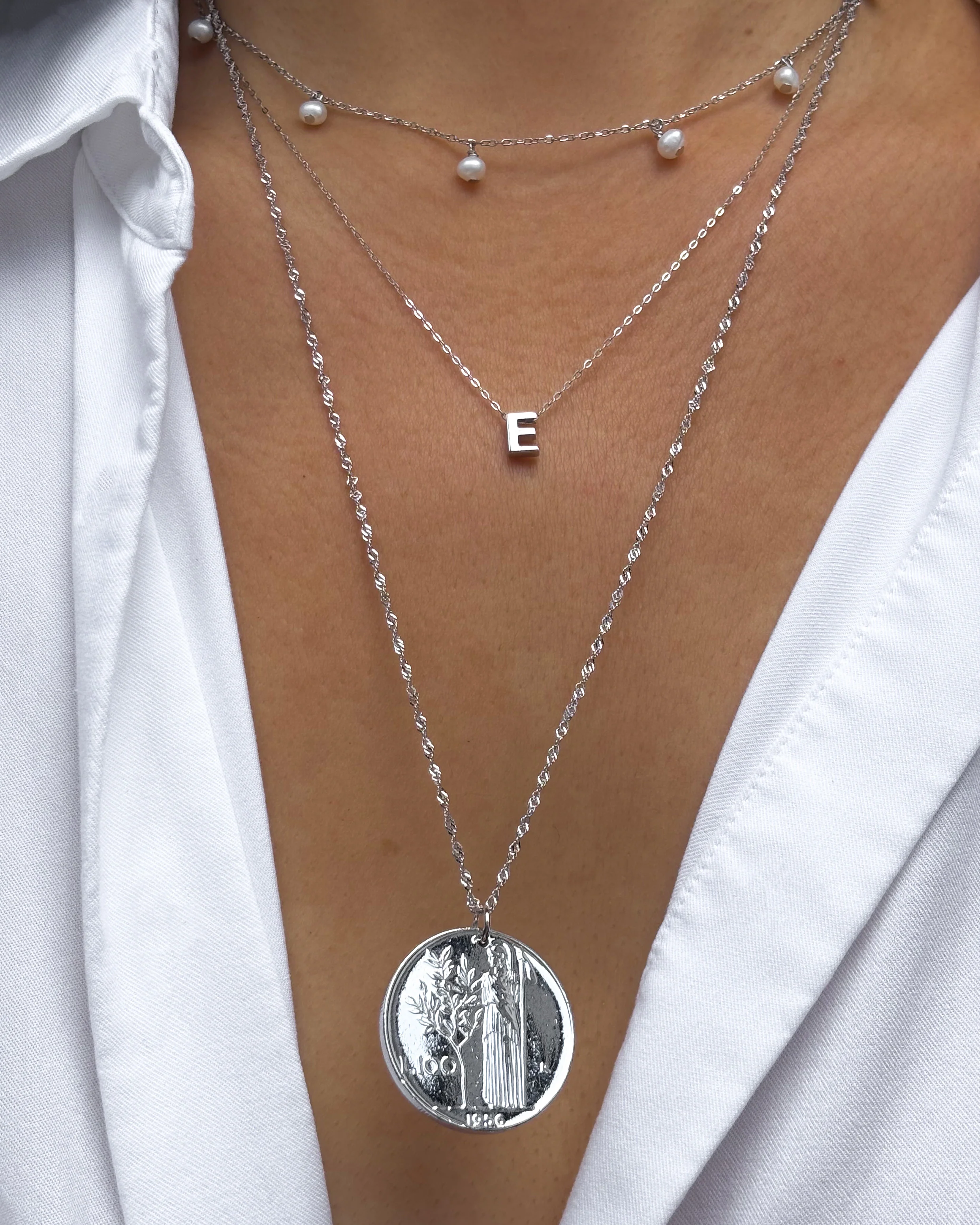 Italy | Minerva Coin Necklace - Image 3