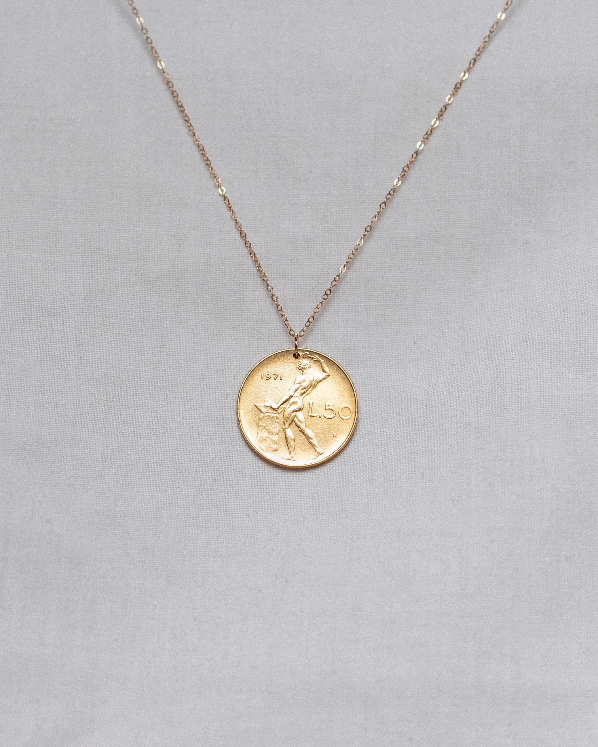 Italy | Vulcan Coin Necklace - Image 4