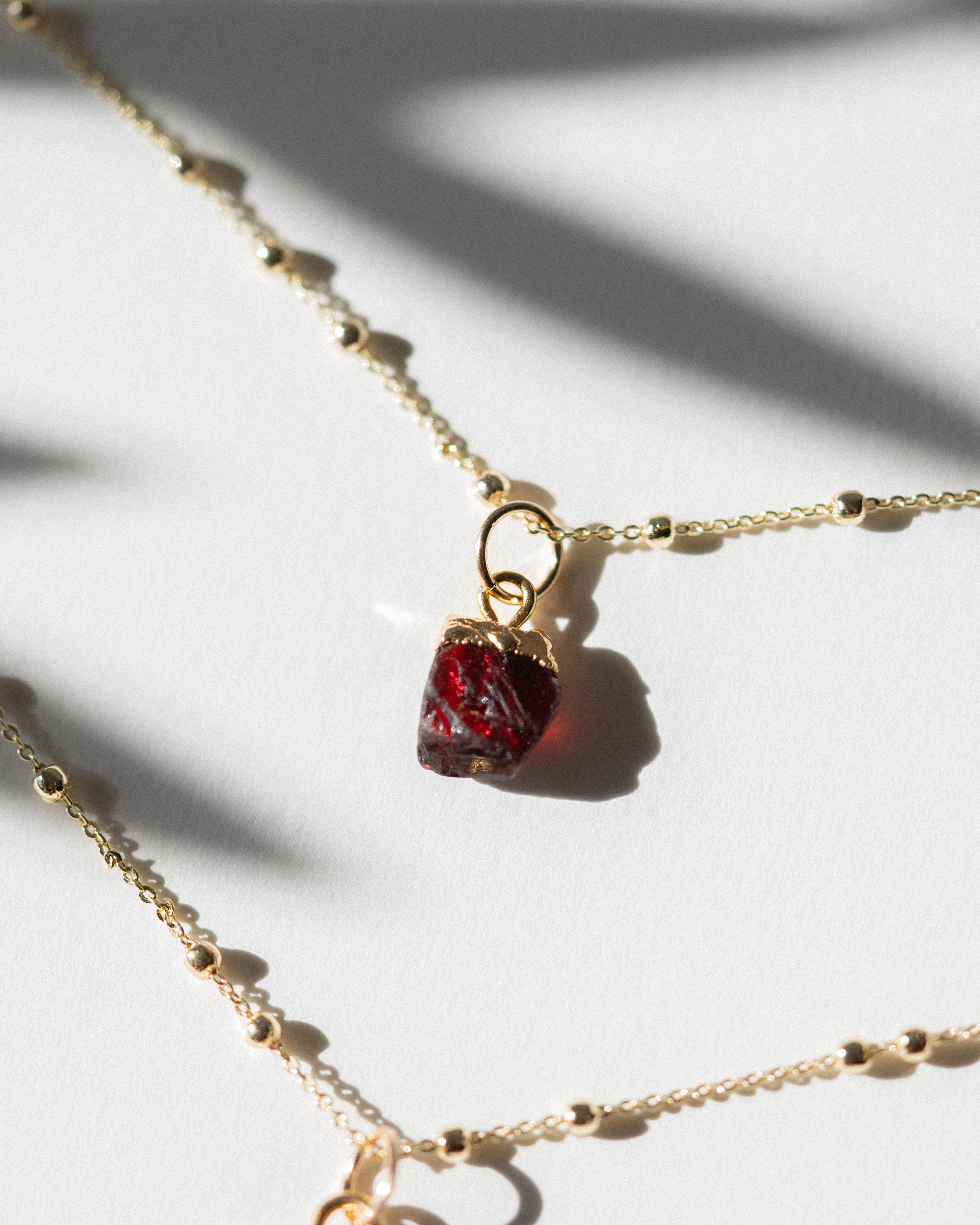 January Birthstone | Garnet Necklace - Image 11