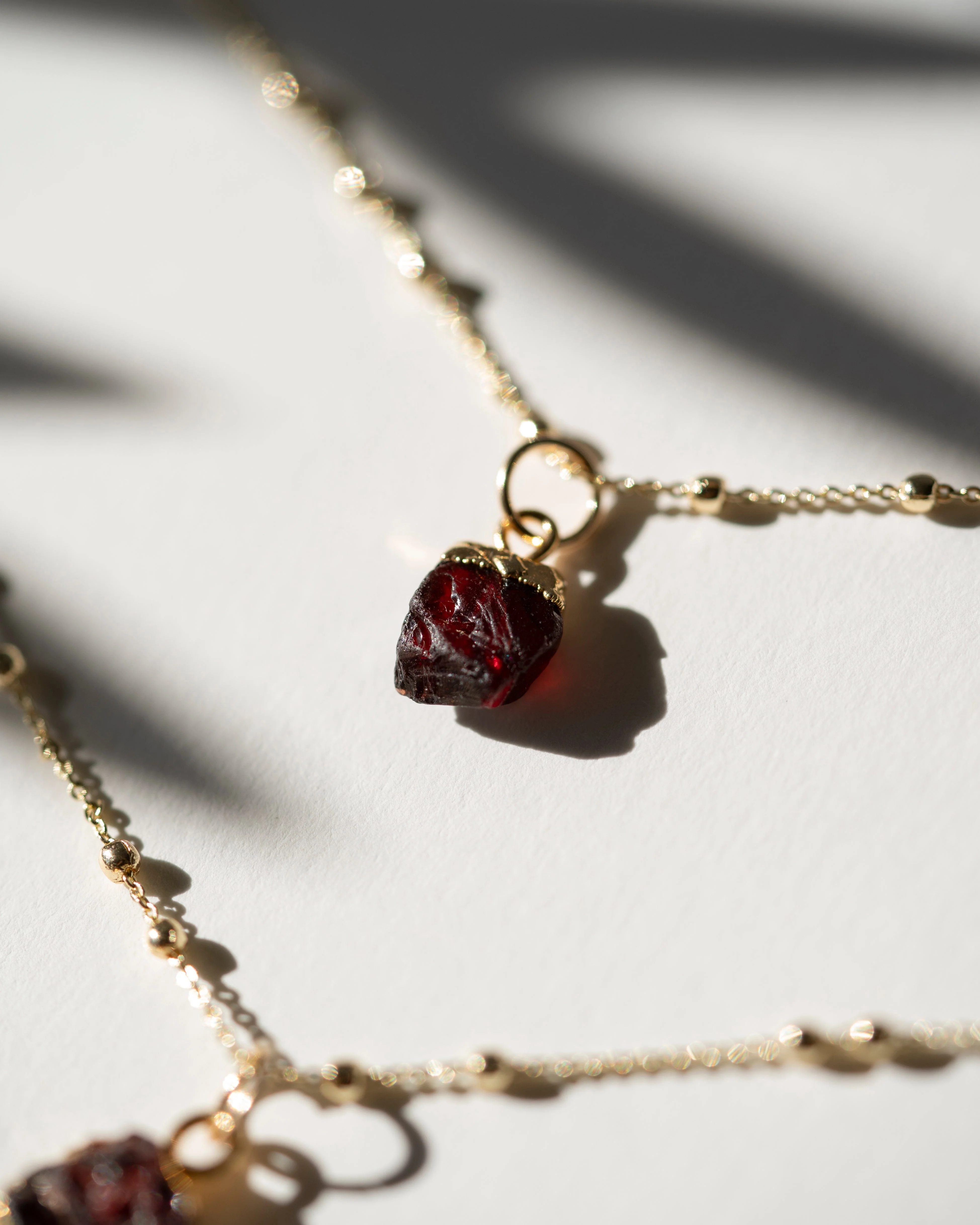 January Birthstone | Garnet Necklace - Image 9