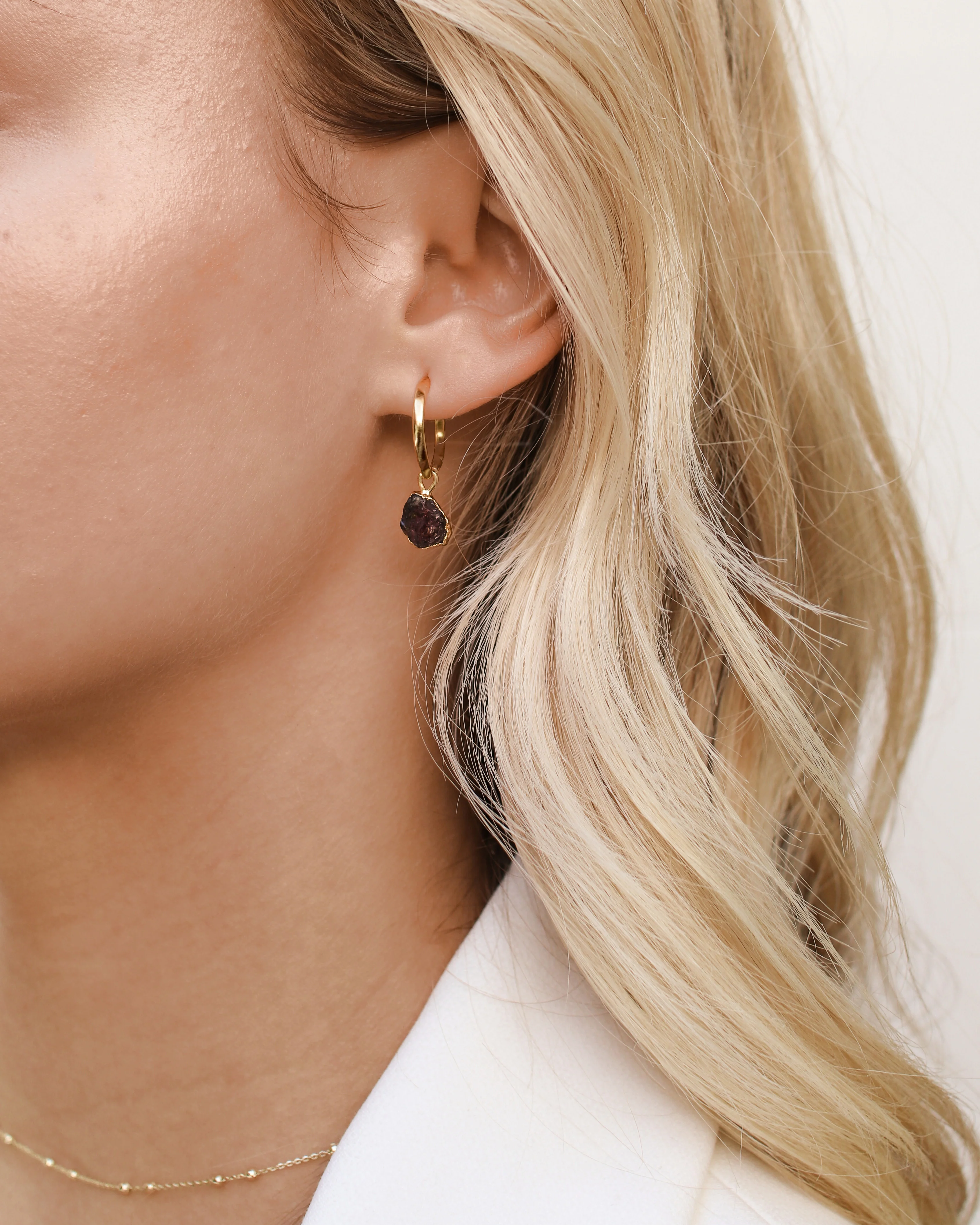 January Birthstone | Garnet Earrings - Image 8