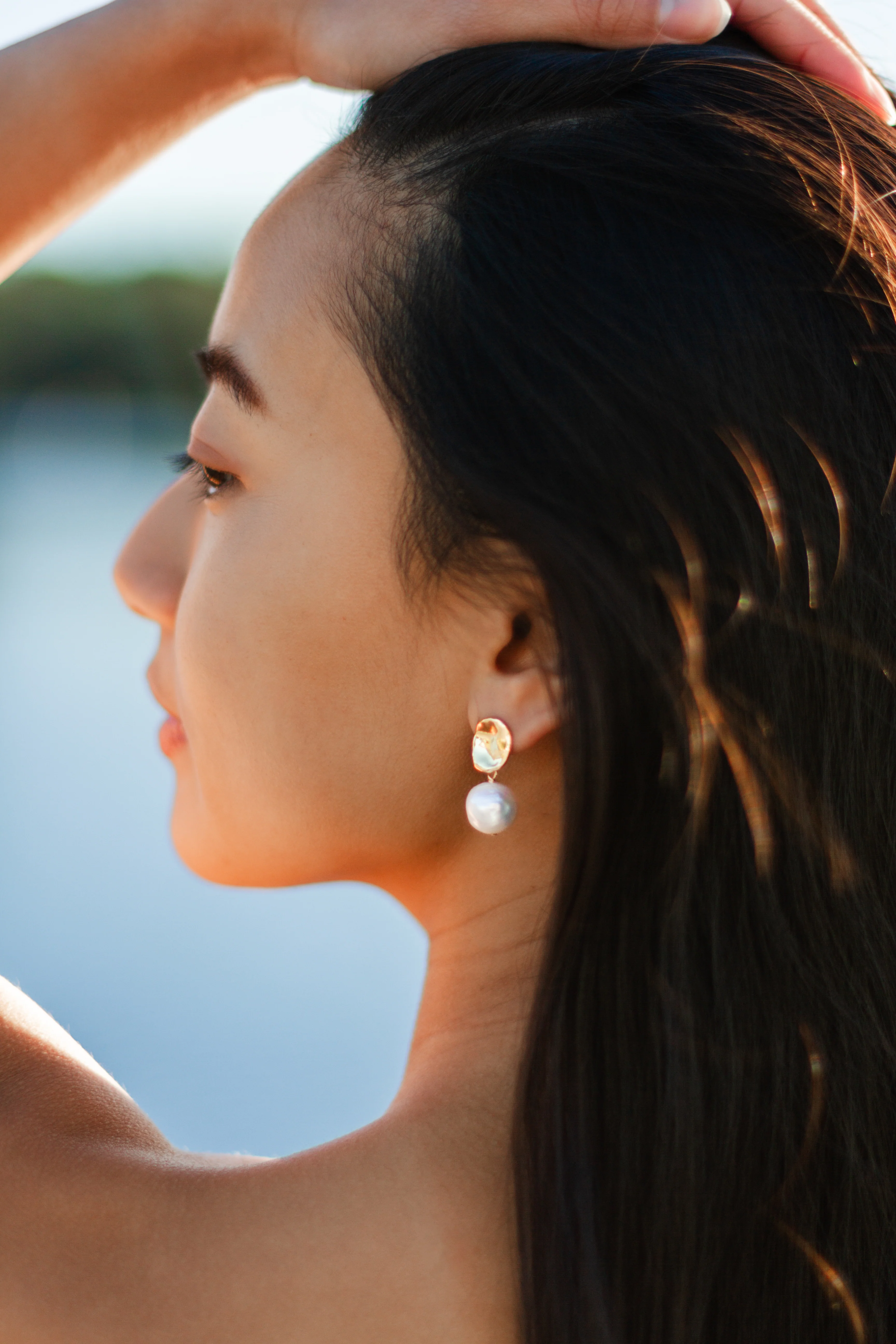 Jen Pearl Earrings - Image 7