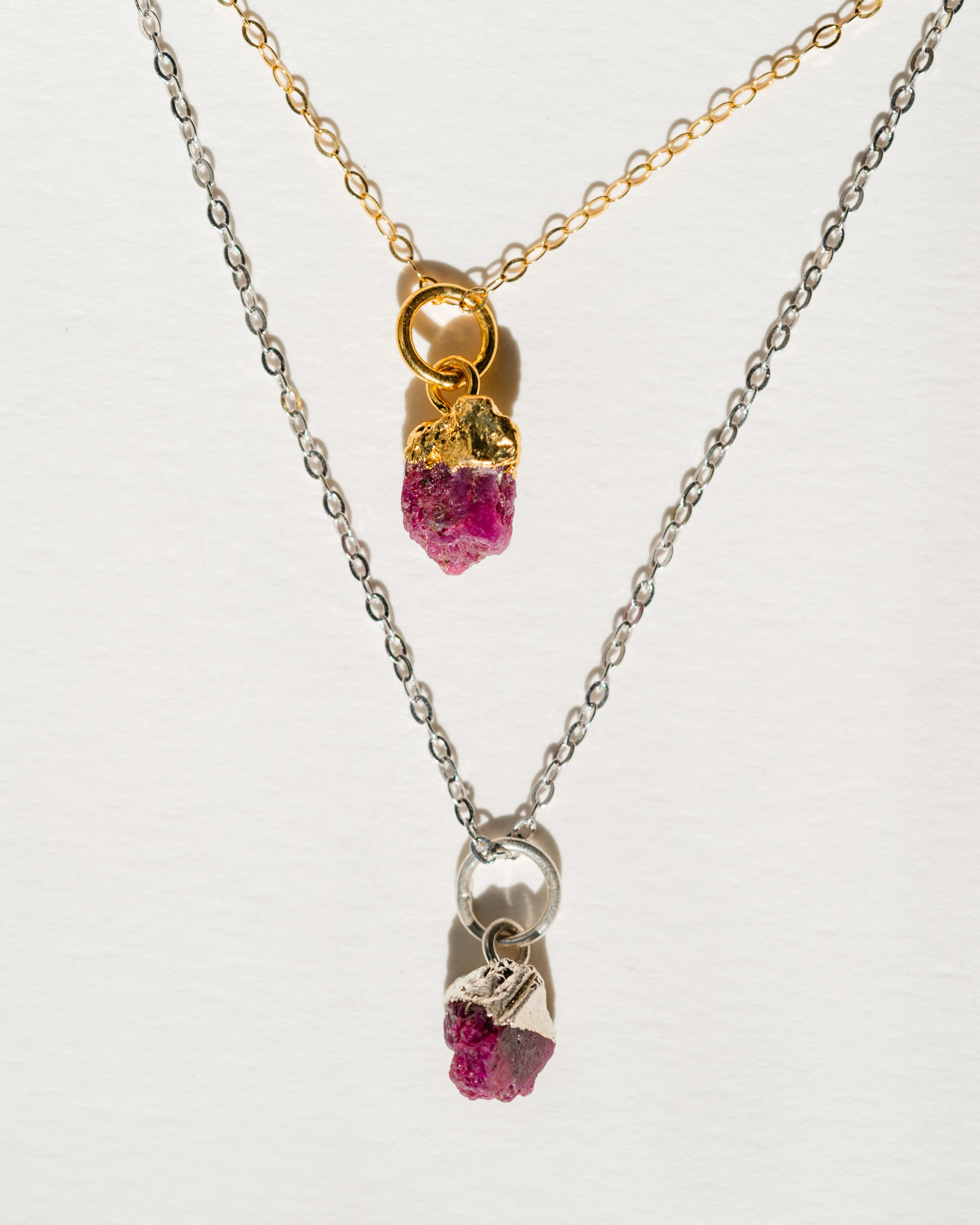 July Birthstone | Ruby Necklace - Image 4