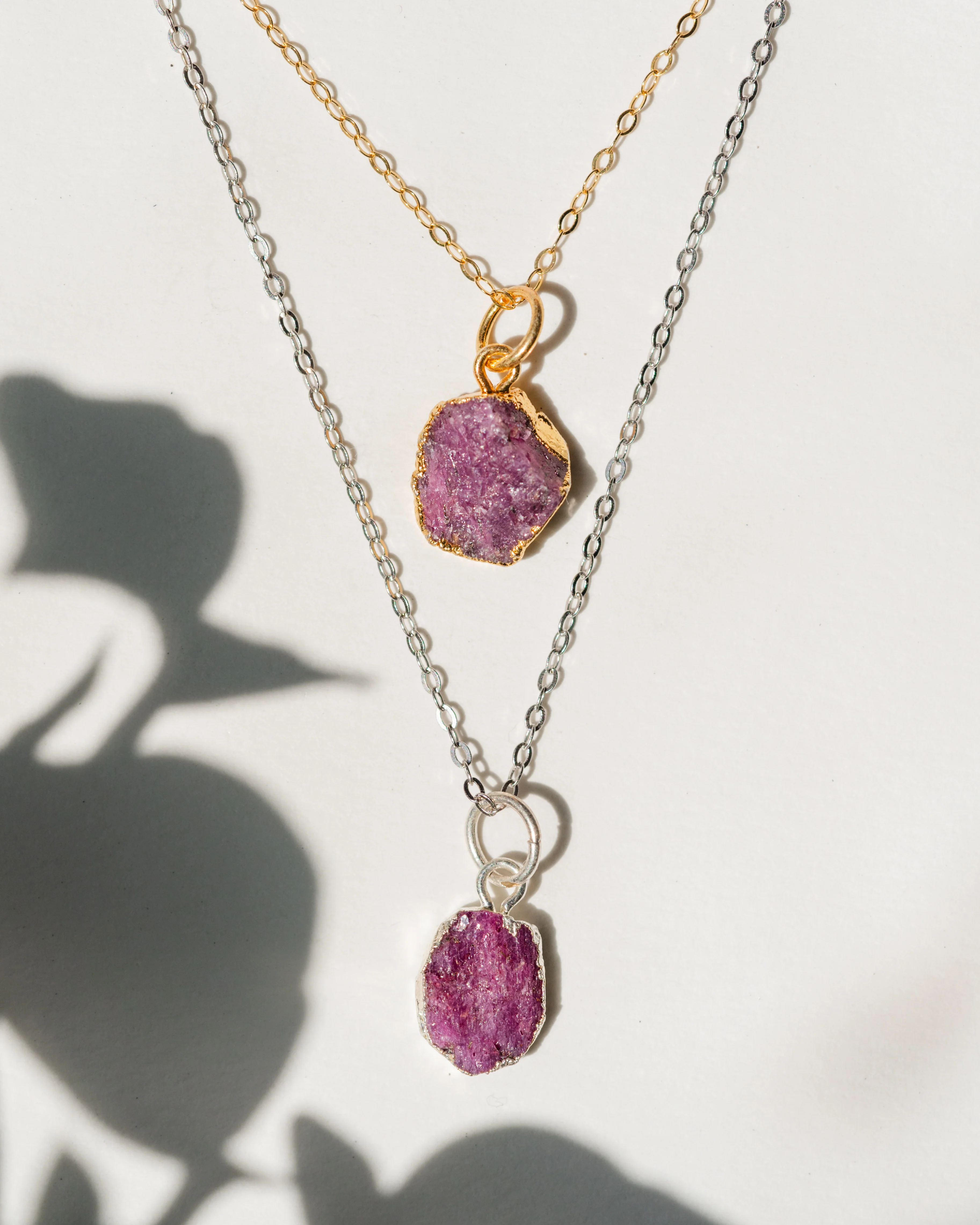 July Birthstone | Ruby Necklace - Image 6