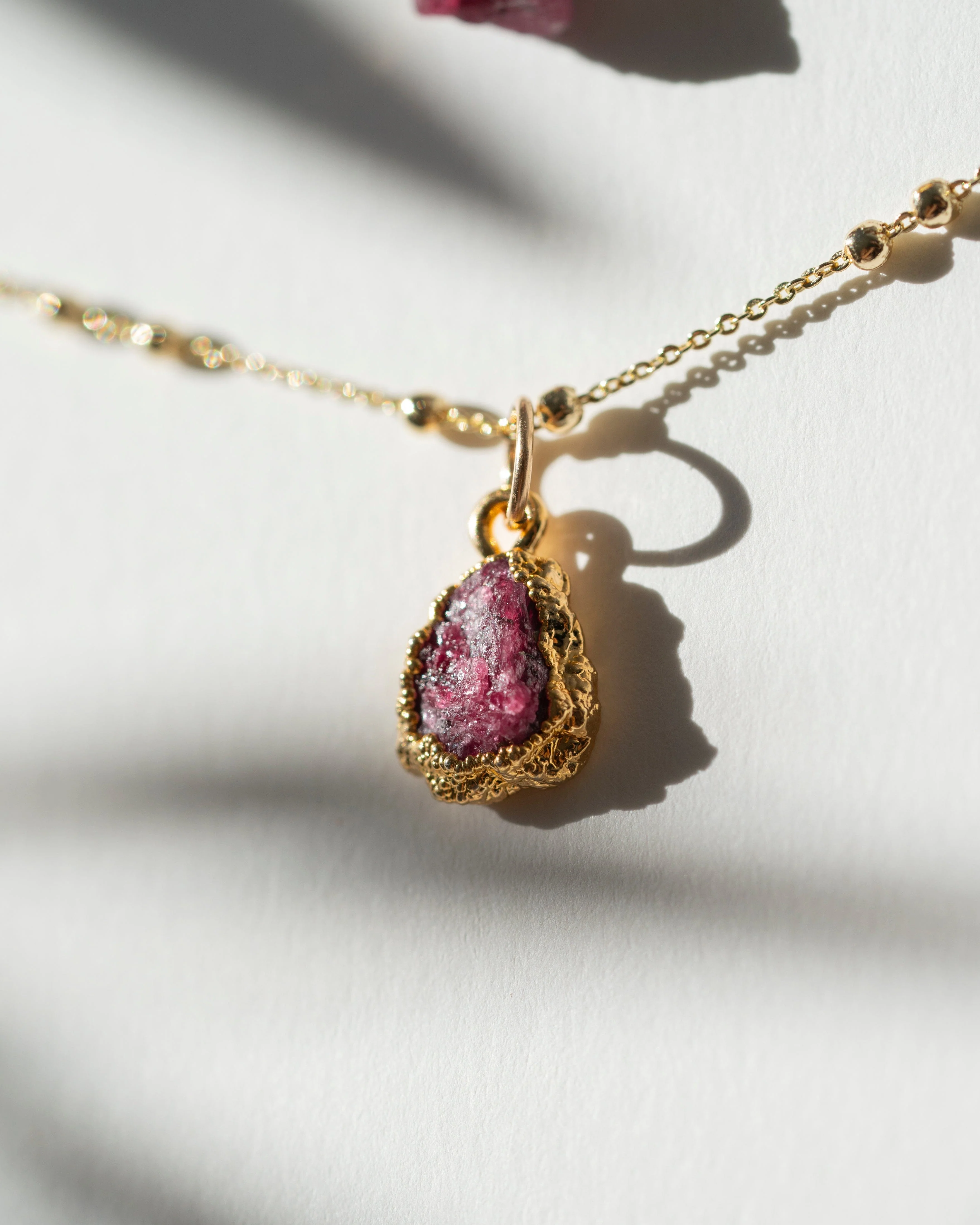 July Birthstone | Ruby Necklace - Image 8