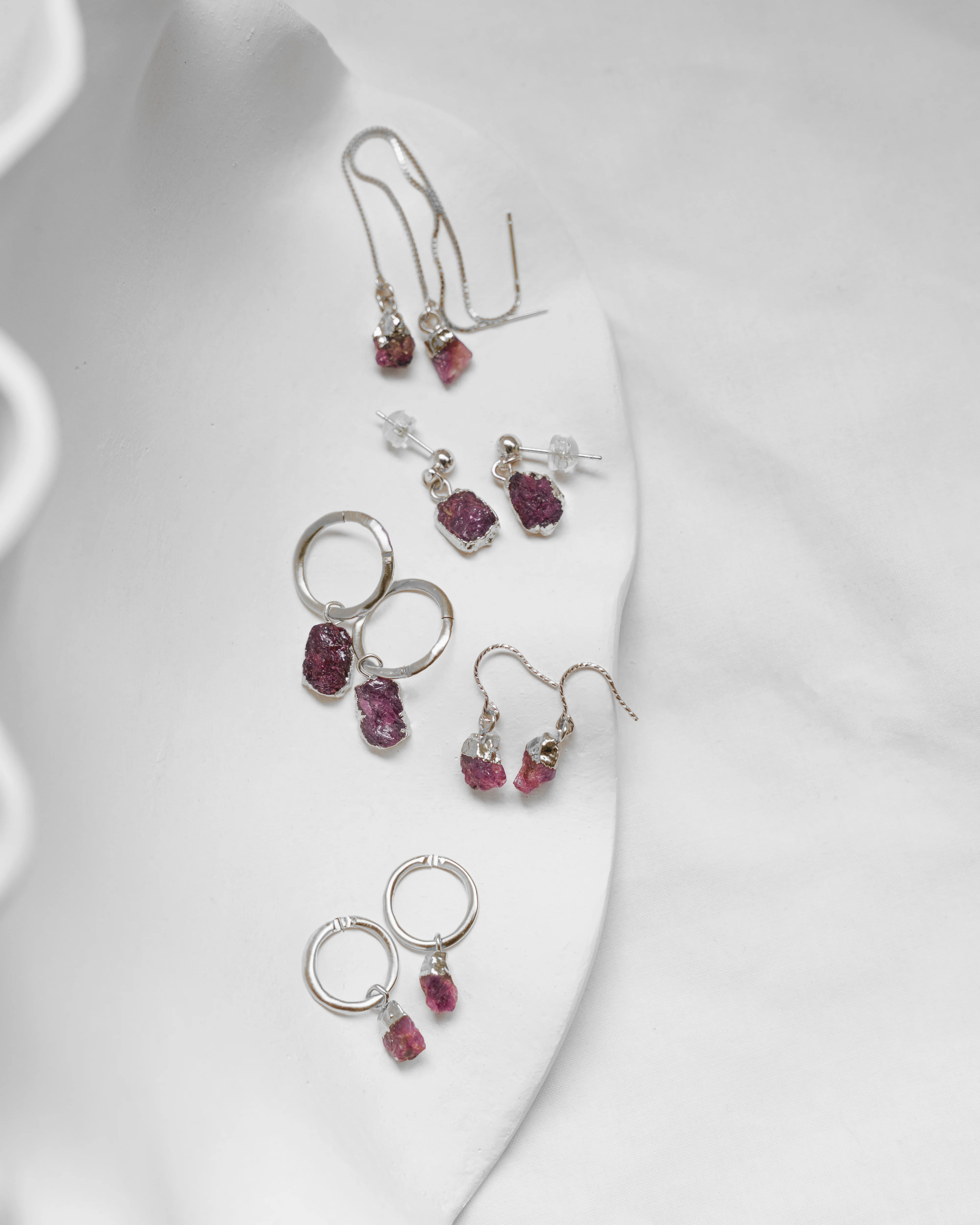 July Birthstone | Ruby Earrings - Image 14