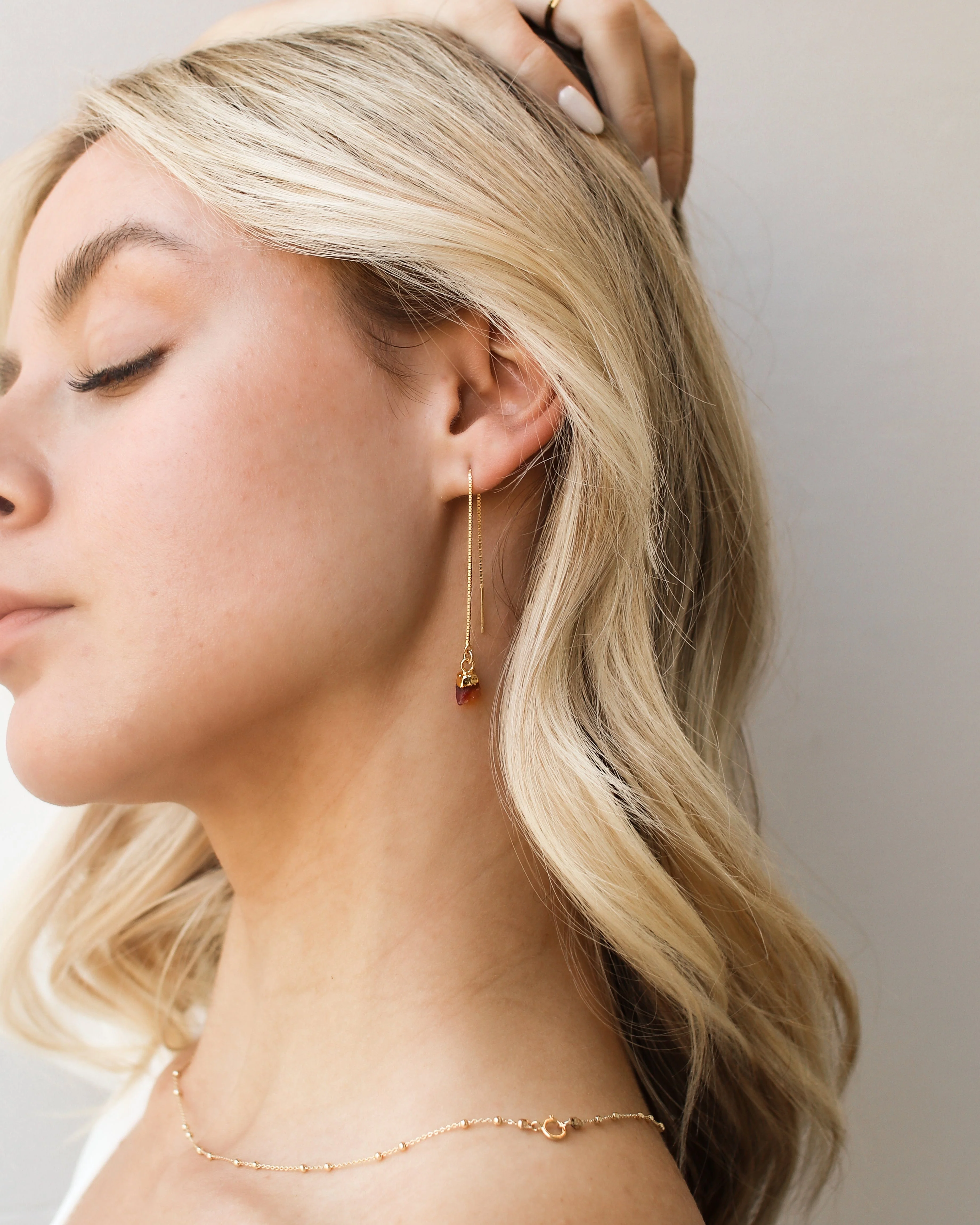 July Birthstone | Ruby Earrings - Image 6