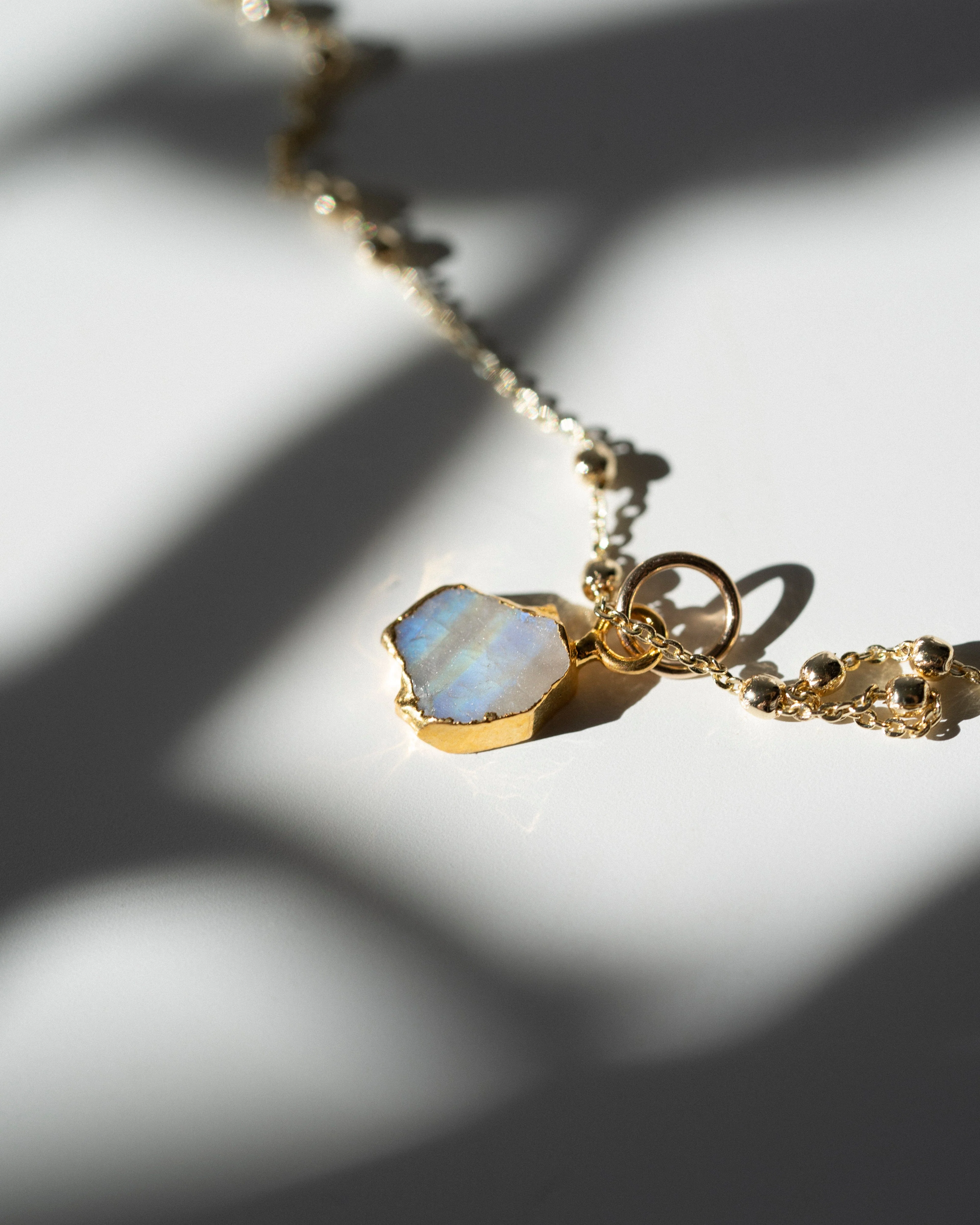 June Birthstone | Moonstone Necklace - Image 11