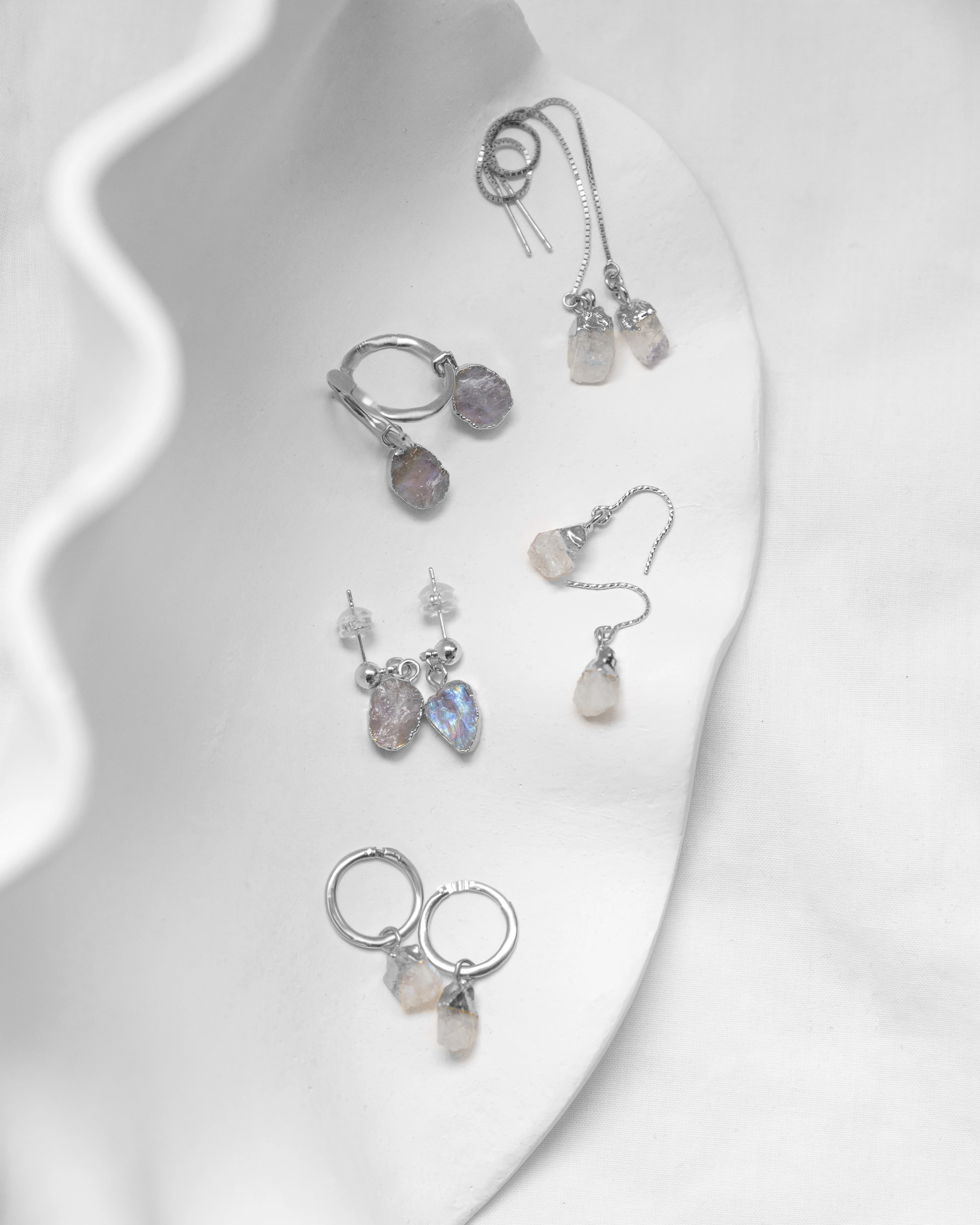June Birthstone | Moonstone Earrings - Image 13