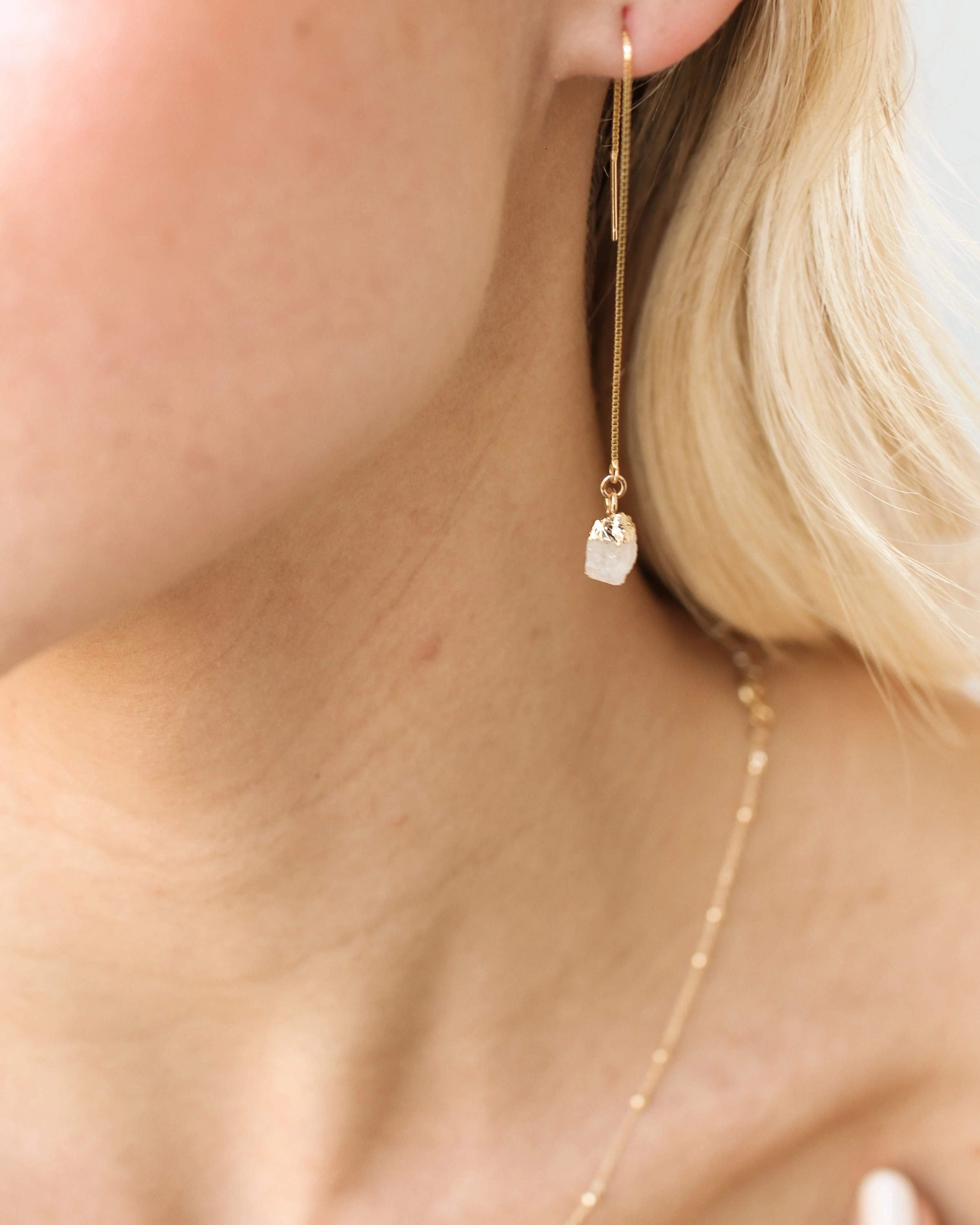 June Birthstone | Moonstone Earrings - Image 7