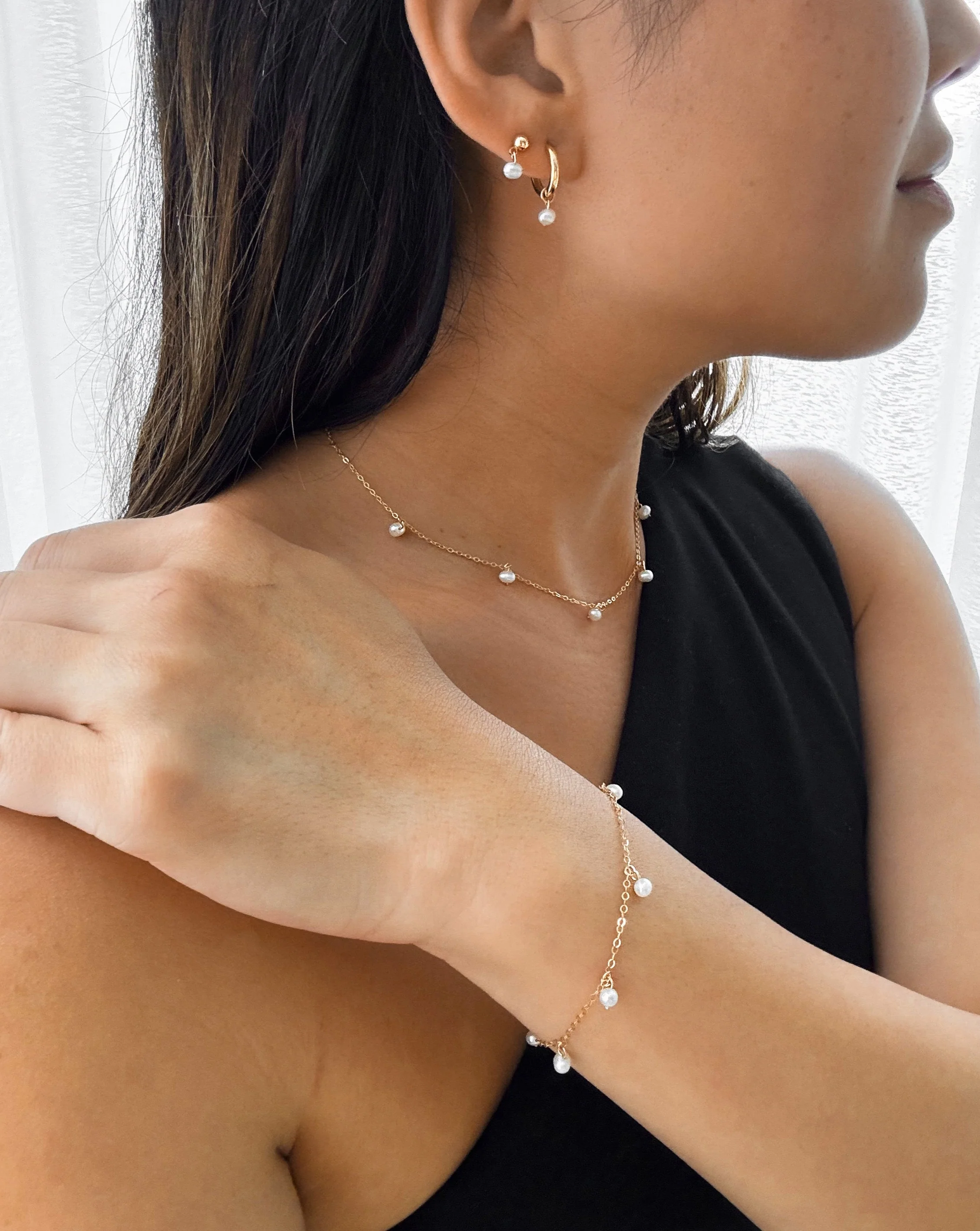 Kimberly Pearl Necklace - Image 3