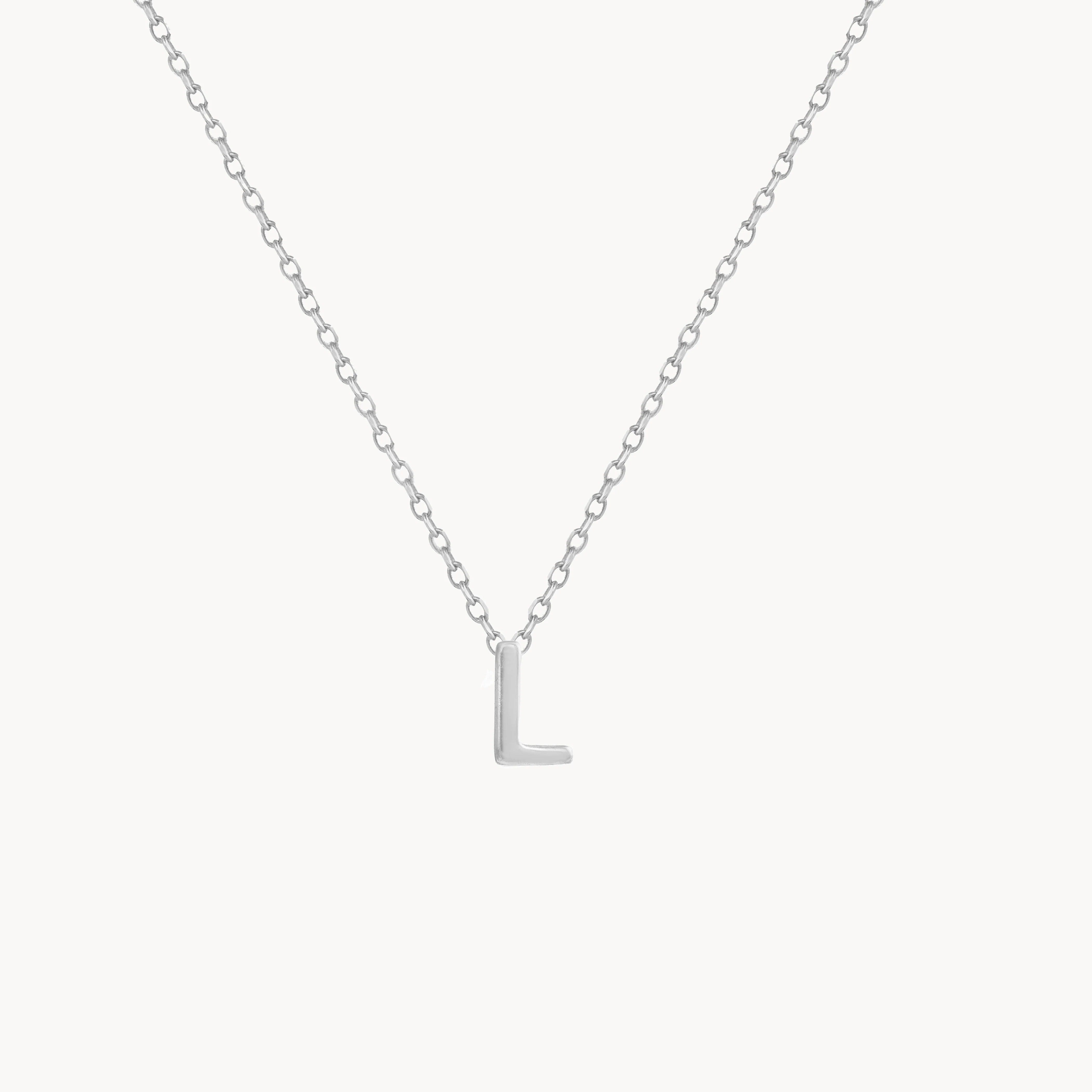 L - Alphabet Necklace - Image 4