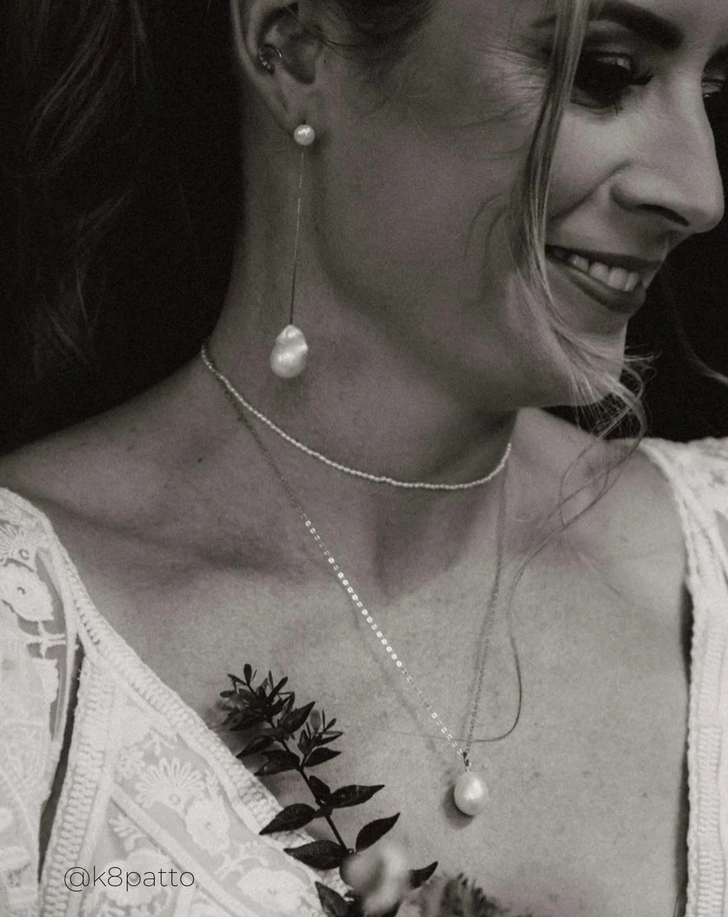 Layla Pearl Necklace - Image 5