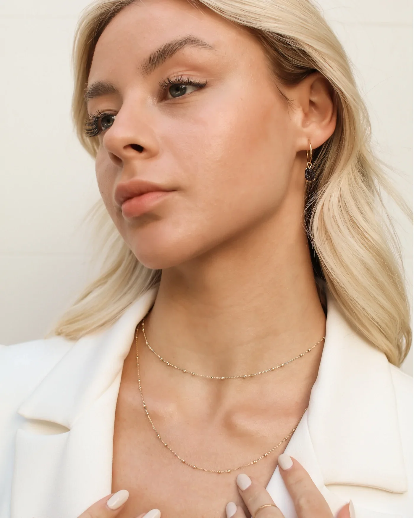 Lea Double Bead Chain Necklace™ - Image 3