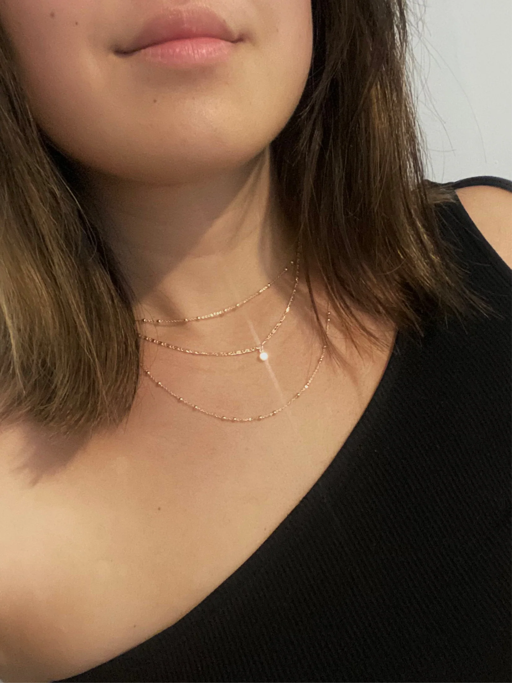 Lea Double Bead Chain Necklace™ - Image 6