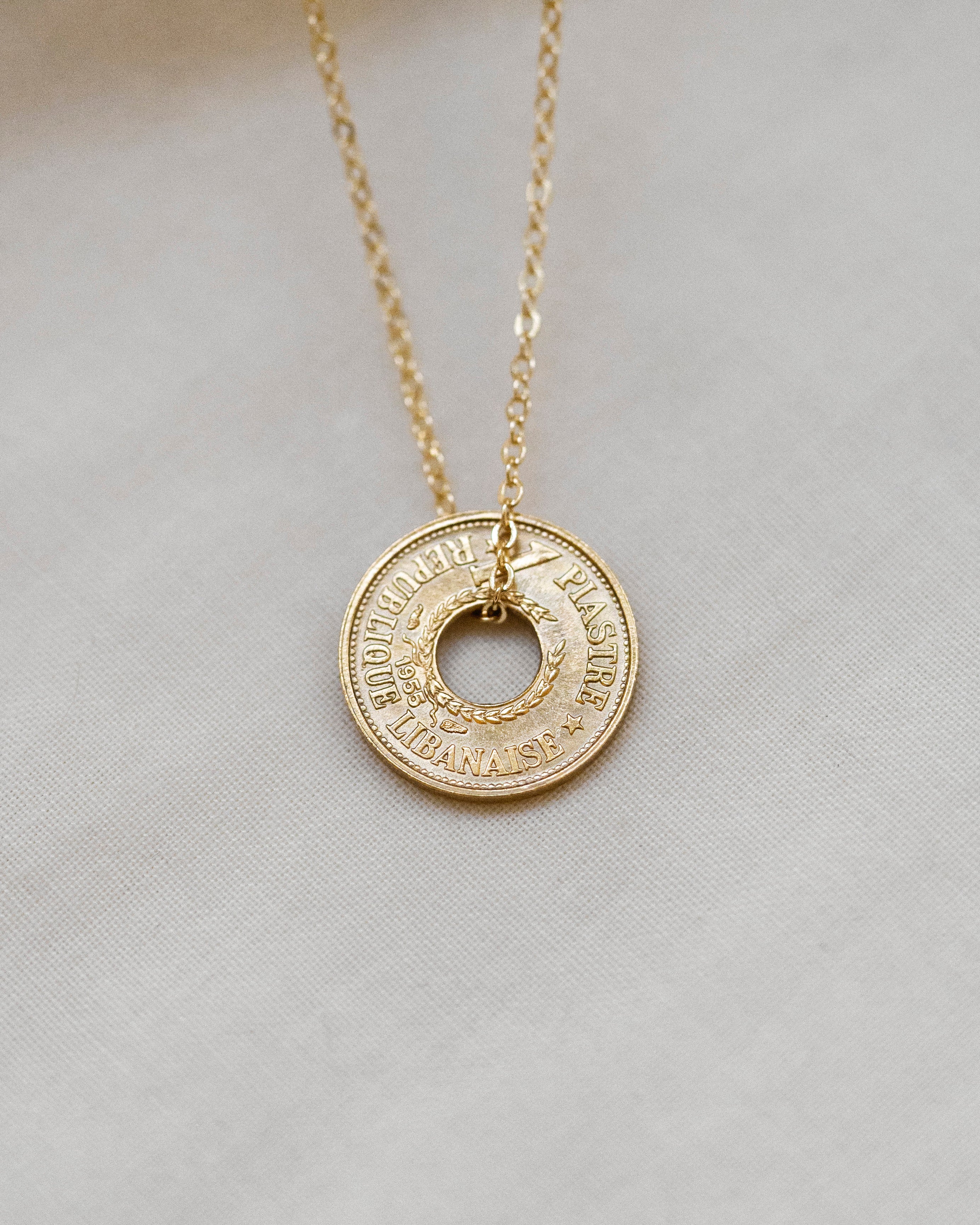 Lebanon | Scriptures Coin Necklace - Image 2