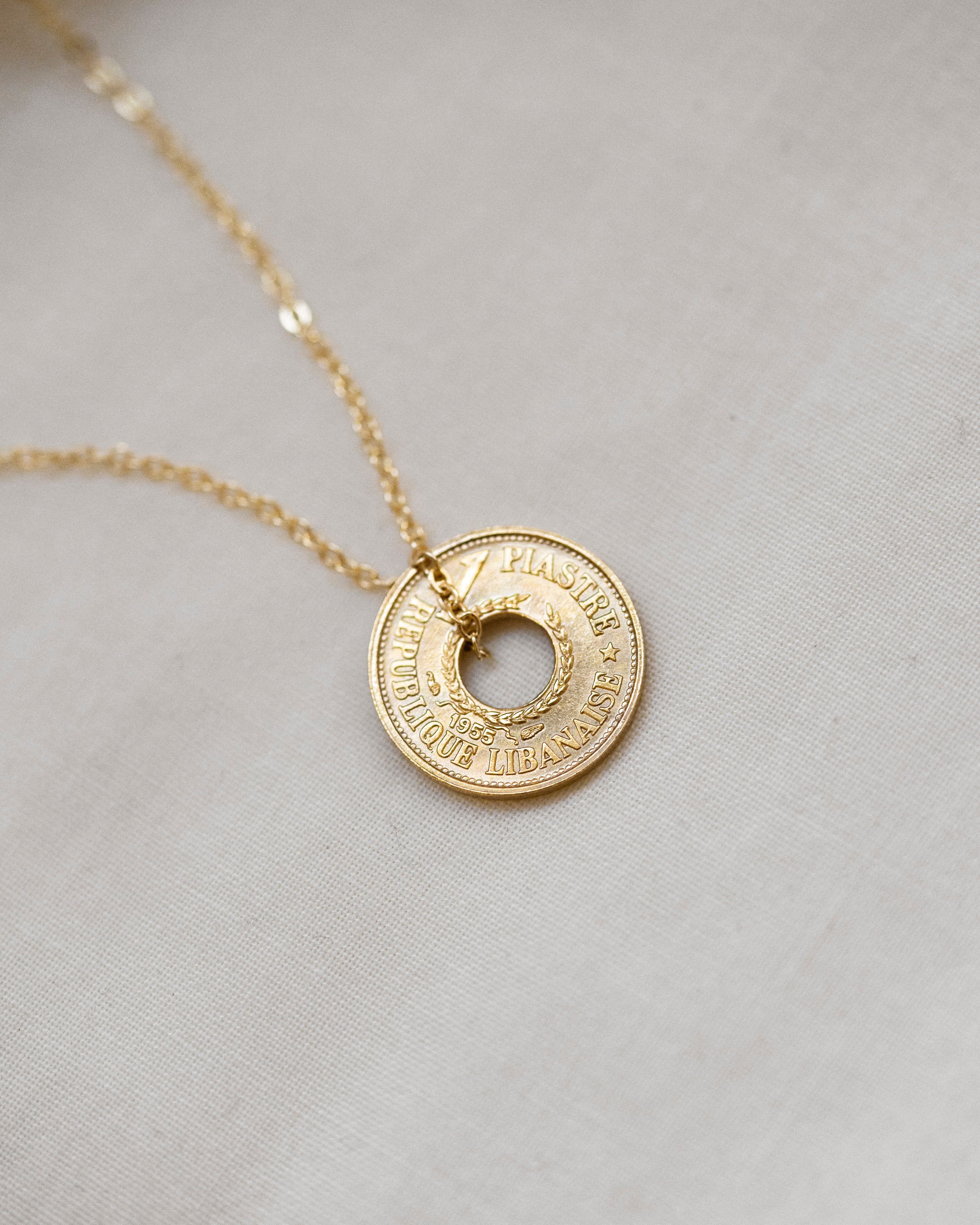 Lebanon | Scriptures Coin Necklace - Image 3
