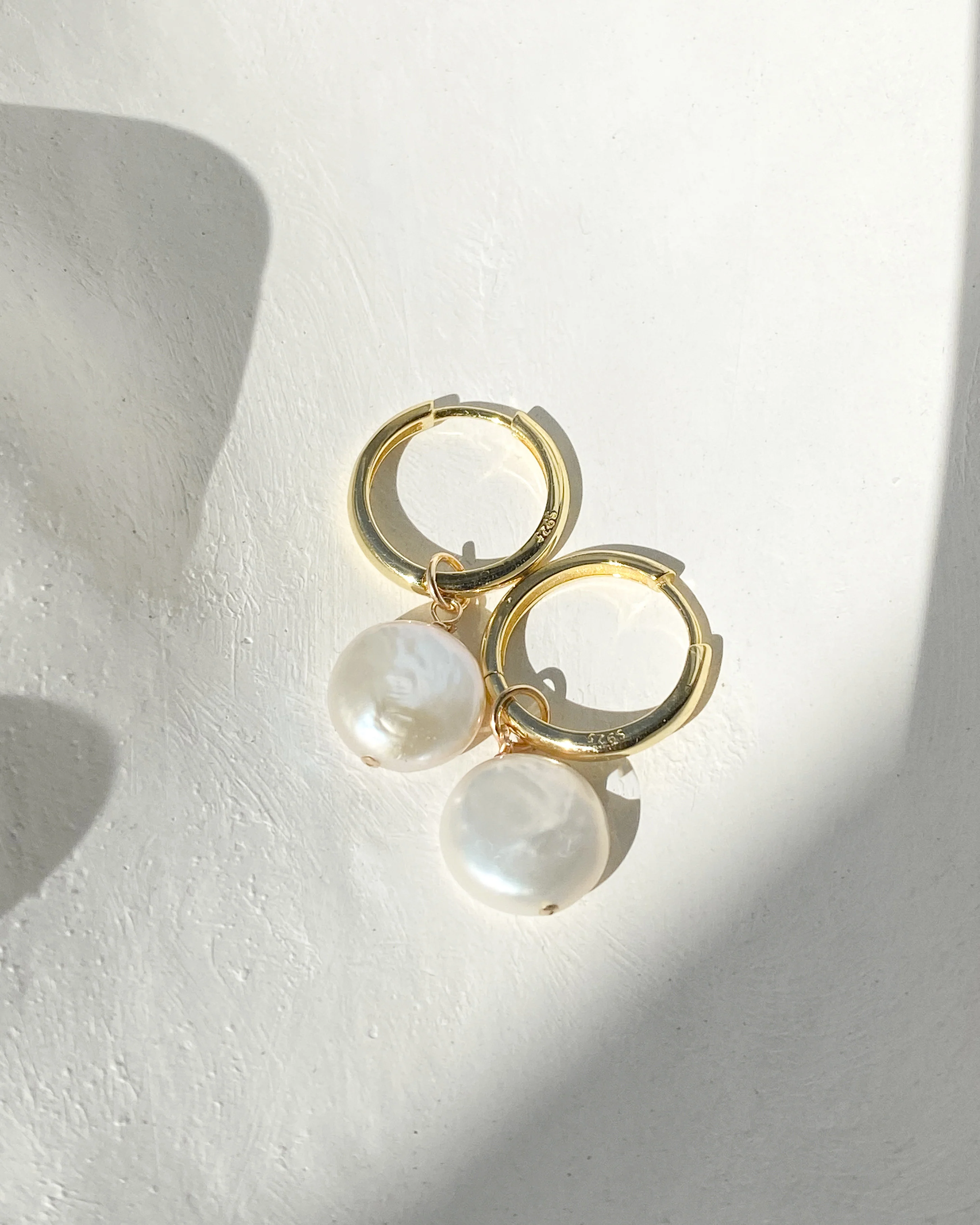 Lua Pearl Hoops - Image 8