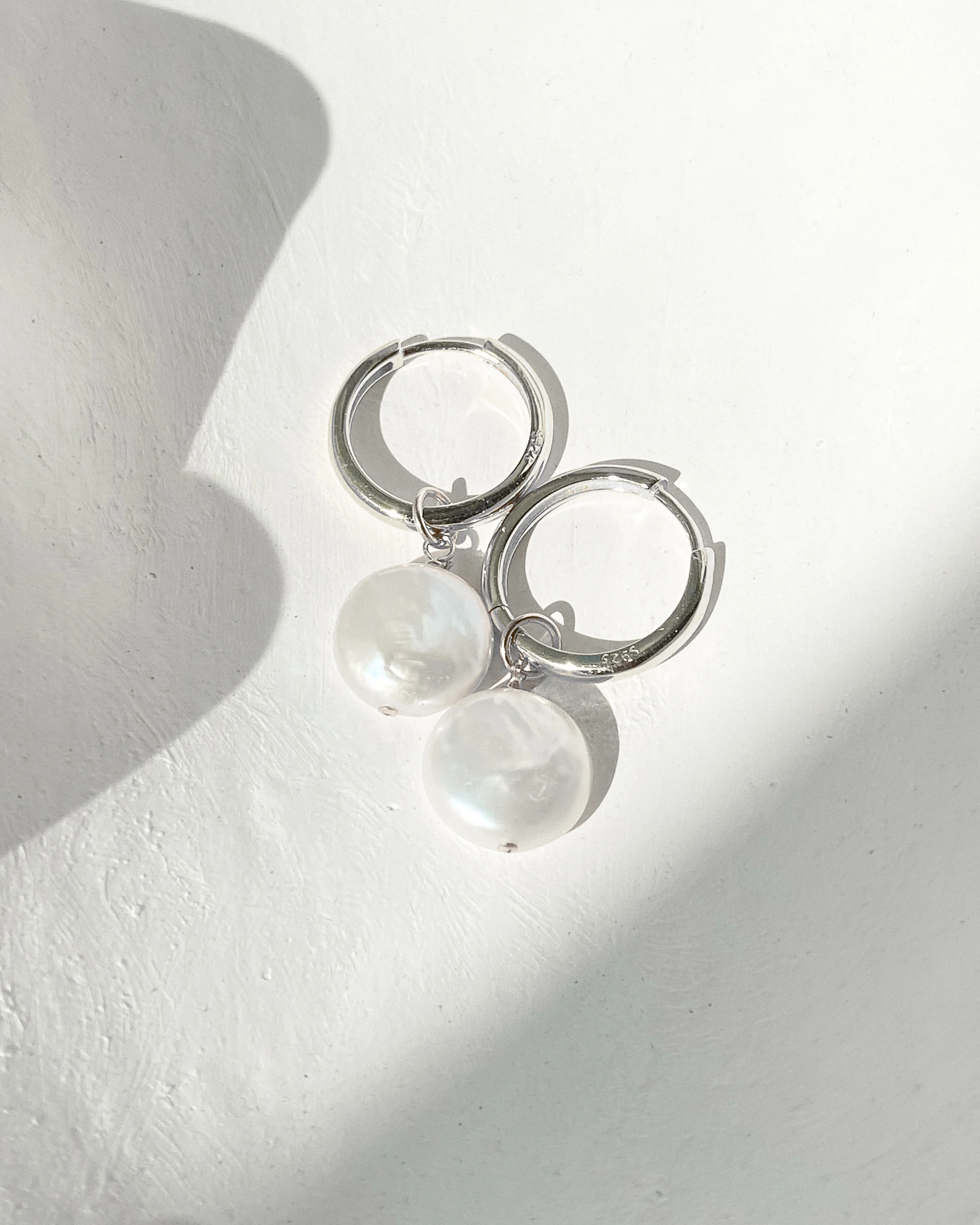 Lua Pearl Hoops - Image 9