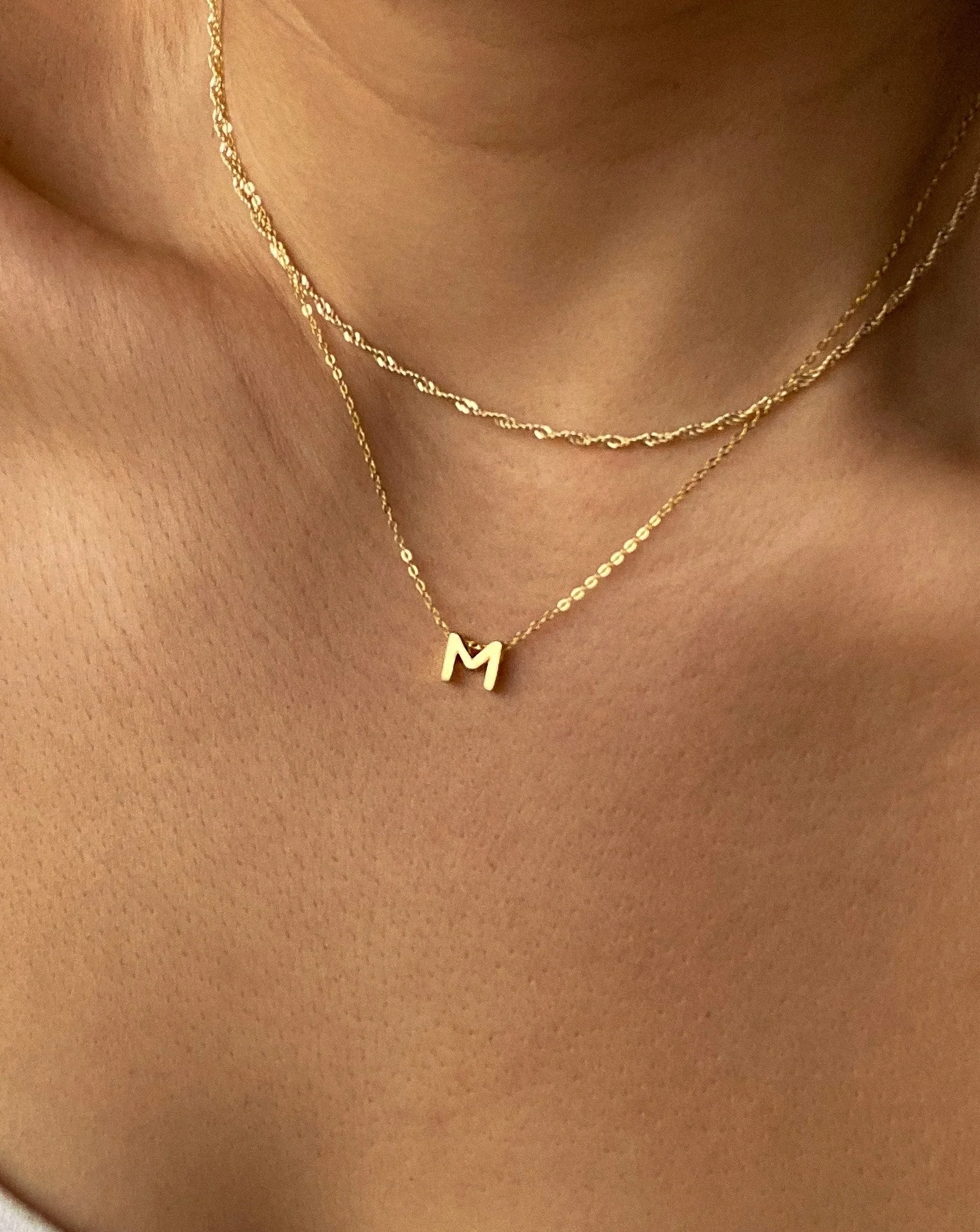 M - Alphabet Necklace - Image 3