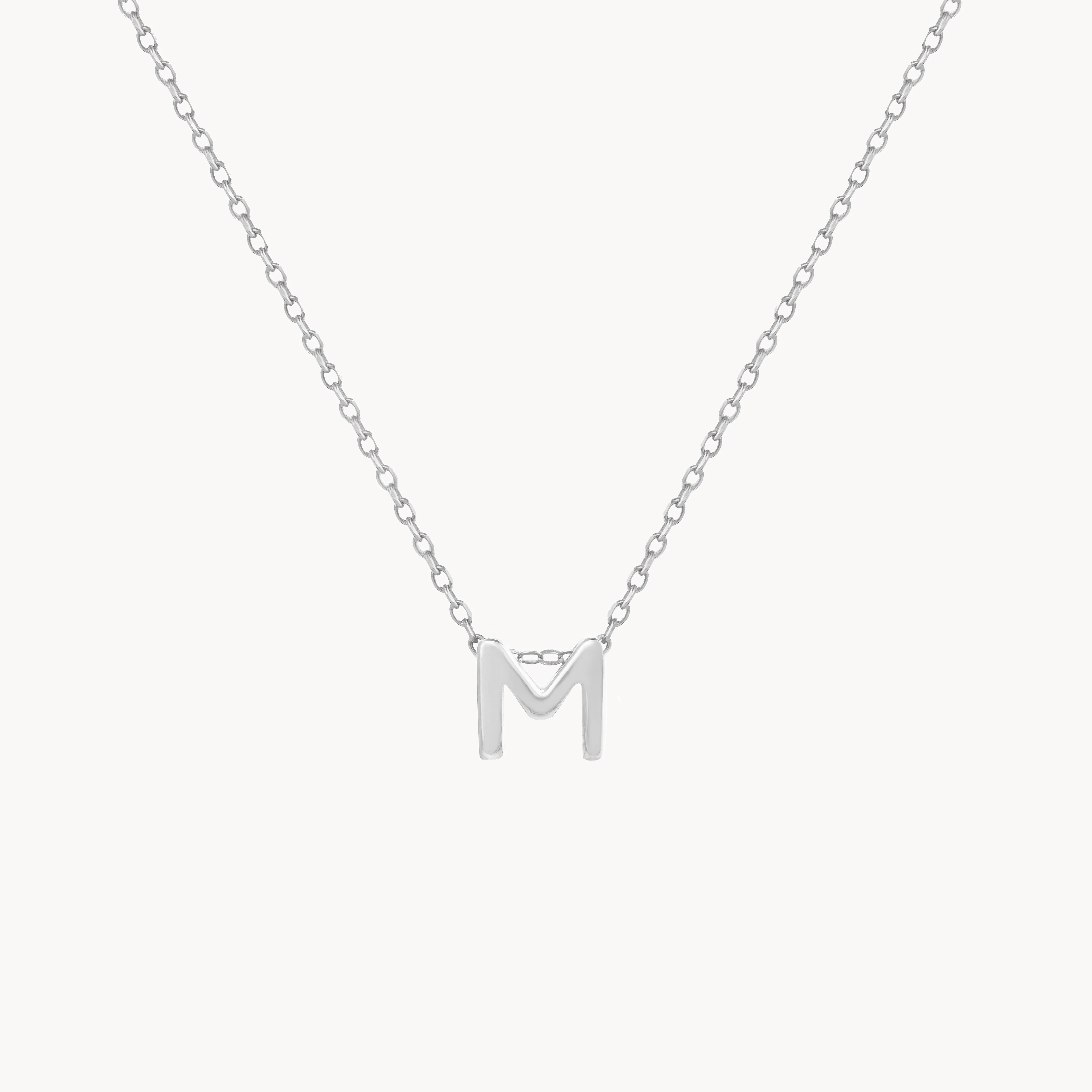 M - Alphabet Necklace - Image 4
