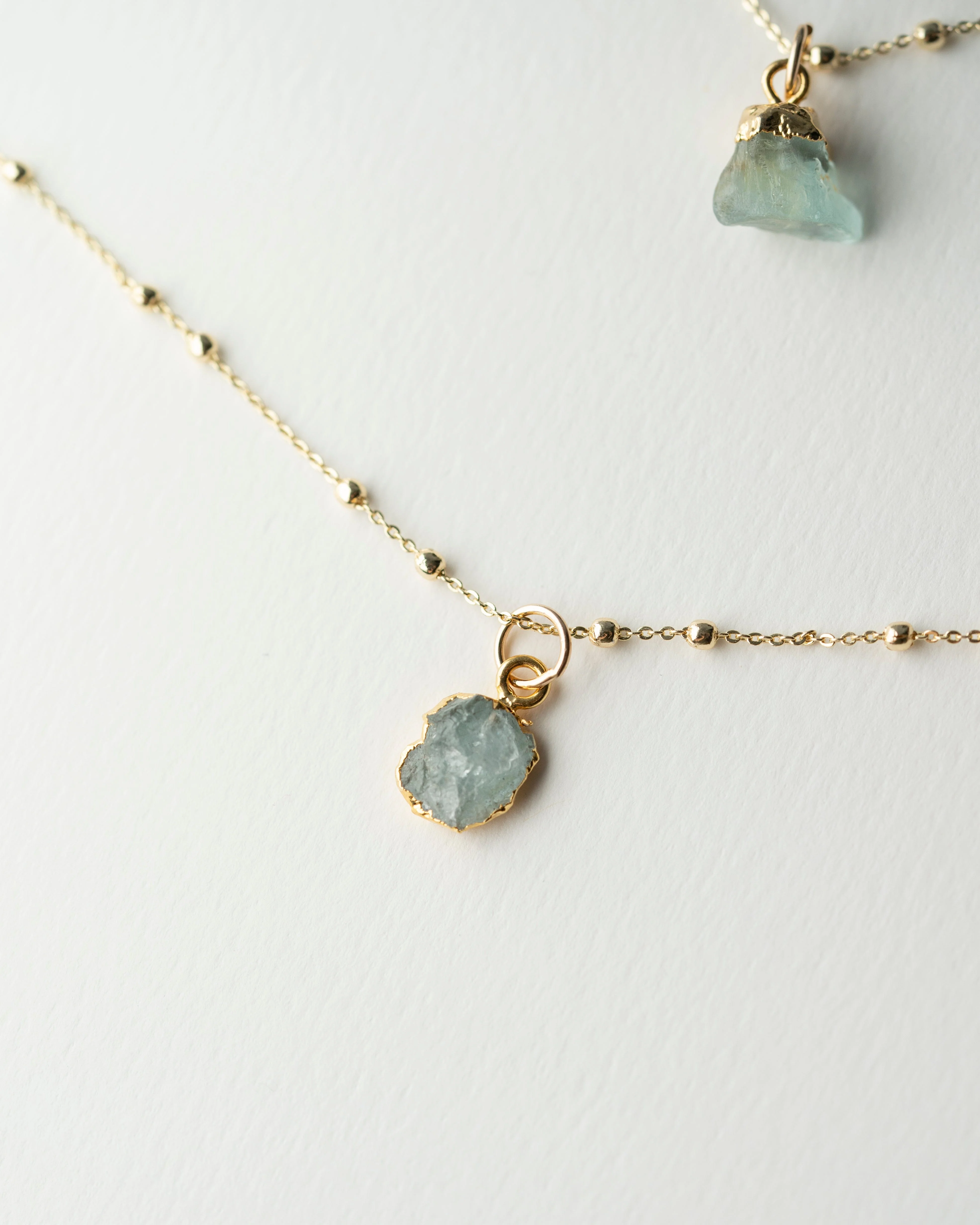 March Birthstone | Aquamarine Necklace - Image 10