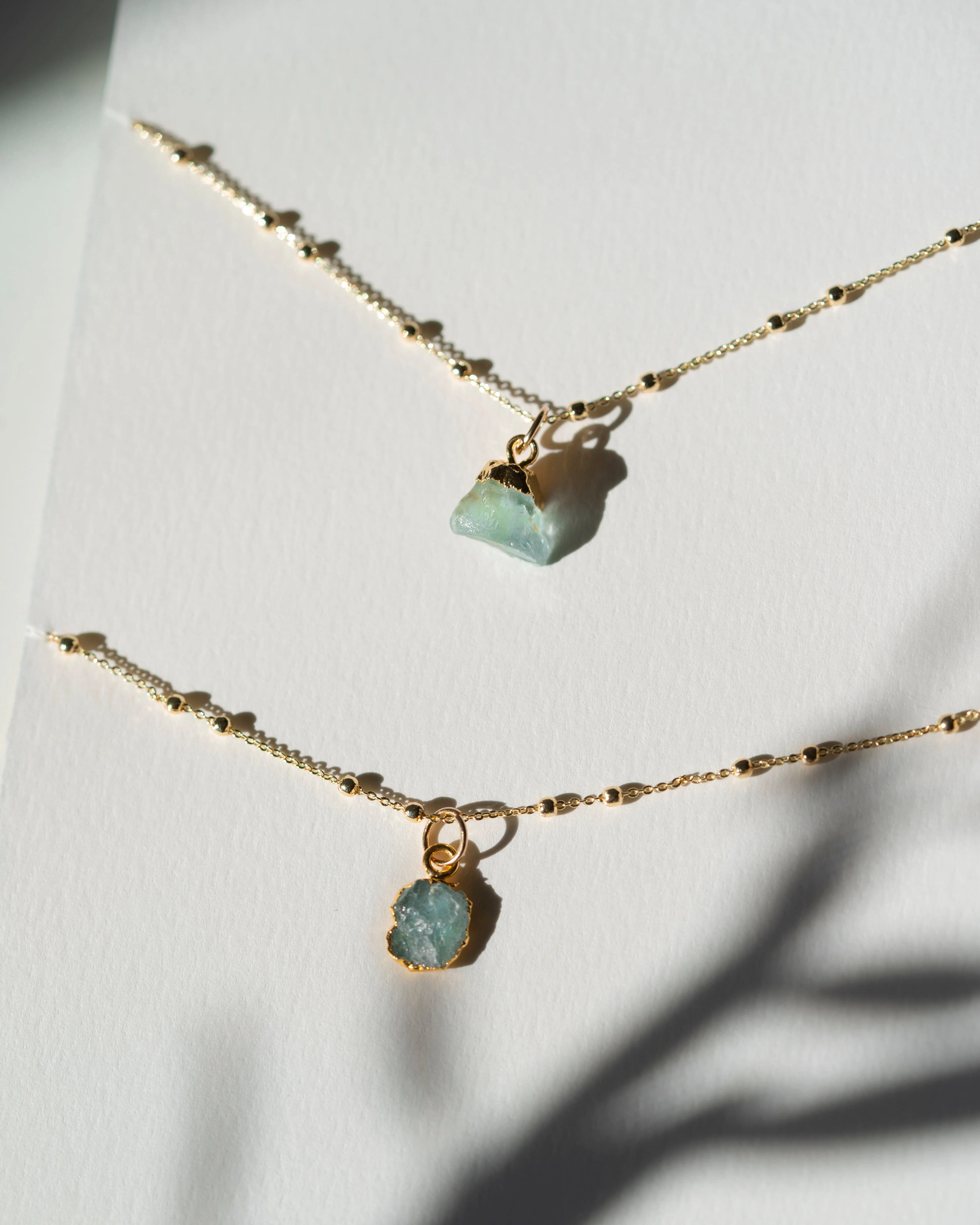 March Birthstone | Aquamarine Necklace - Image 12