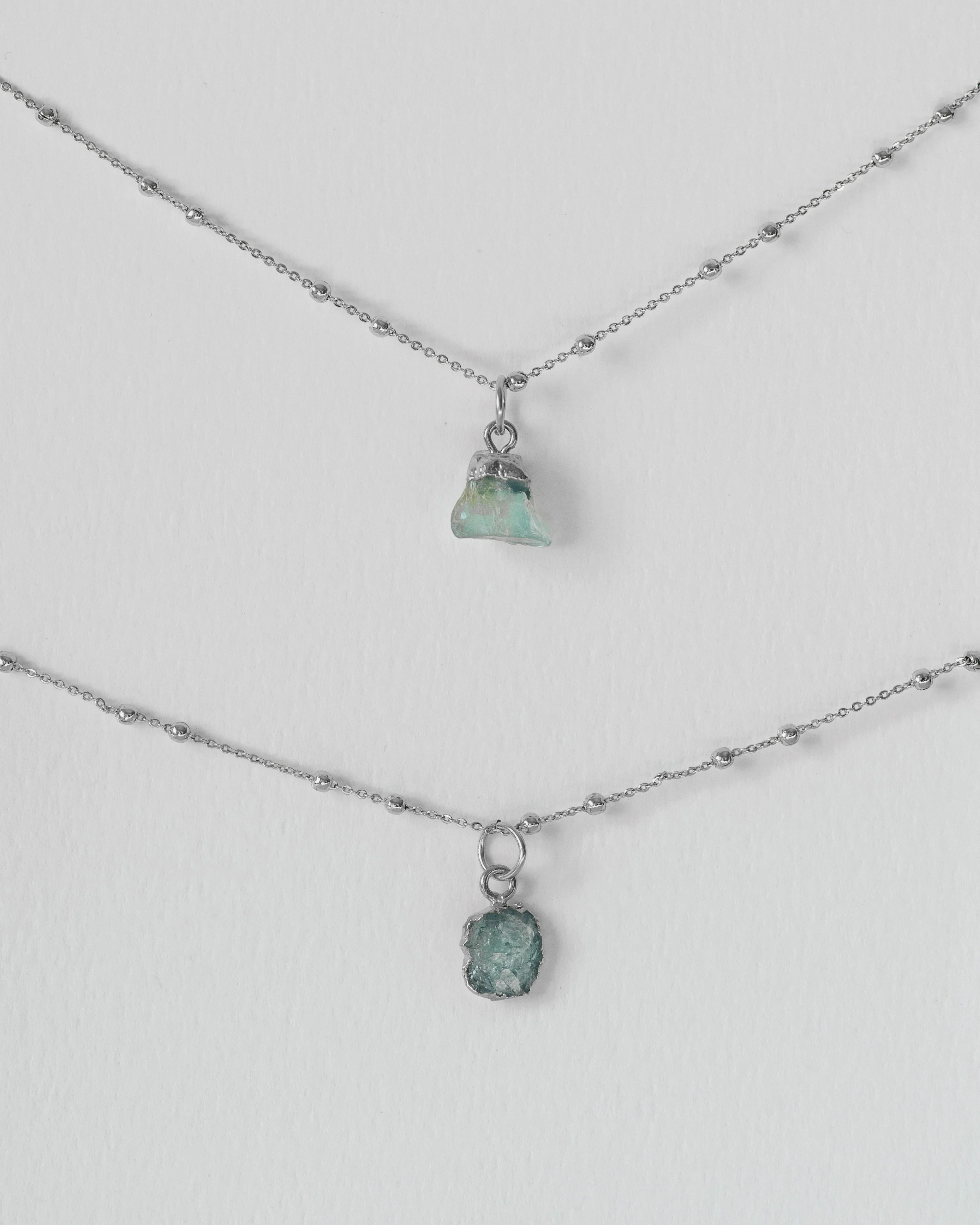 March Birthstone | Aquamarine Necklace - Image 13