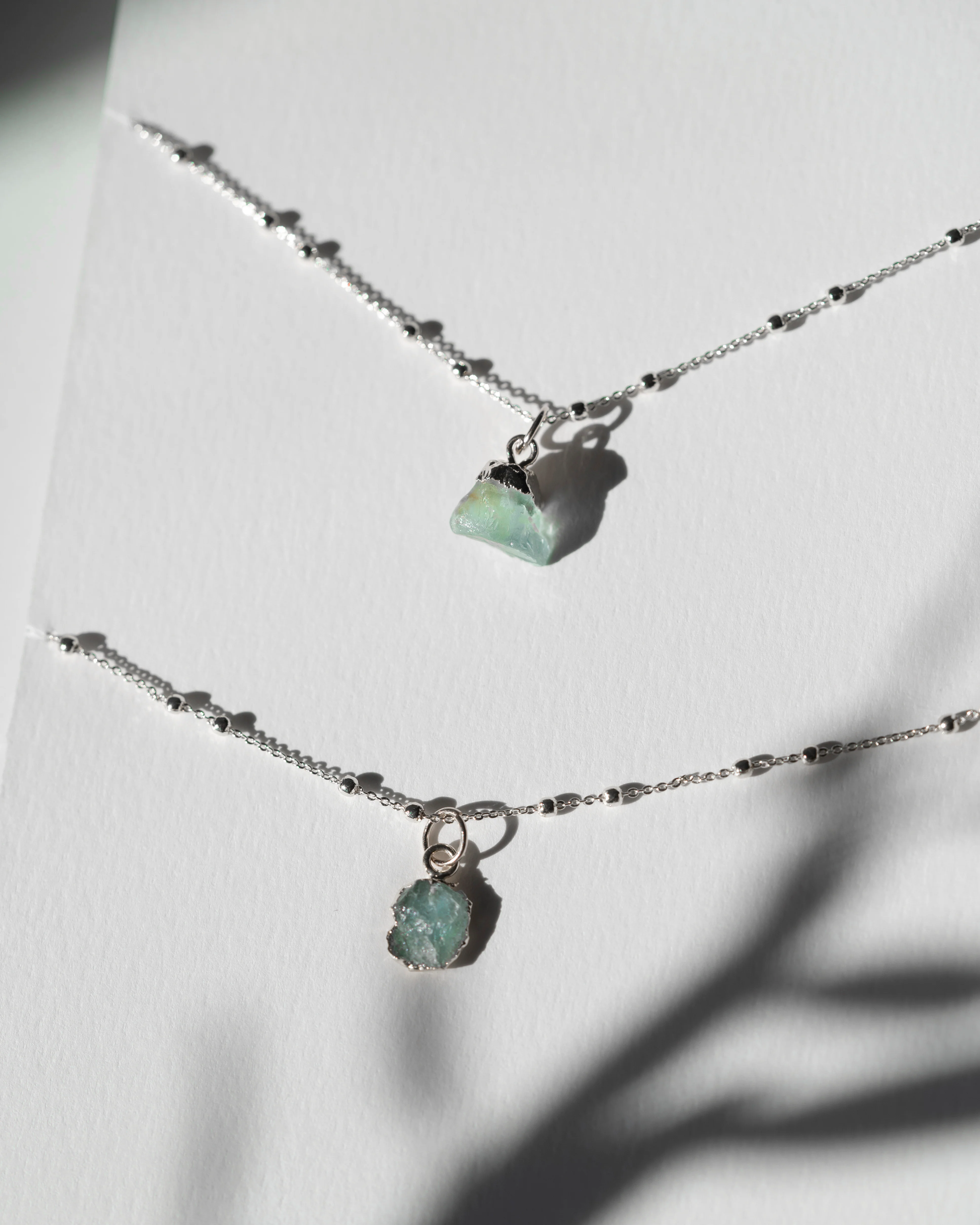 March Birthstone | Aquamarine Necklace - Image 3