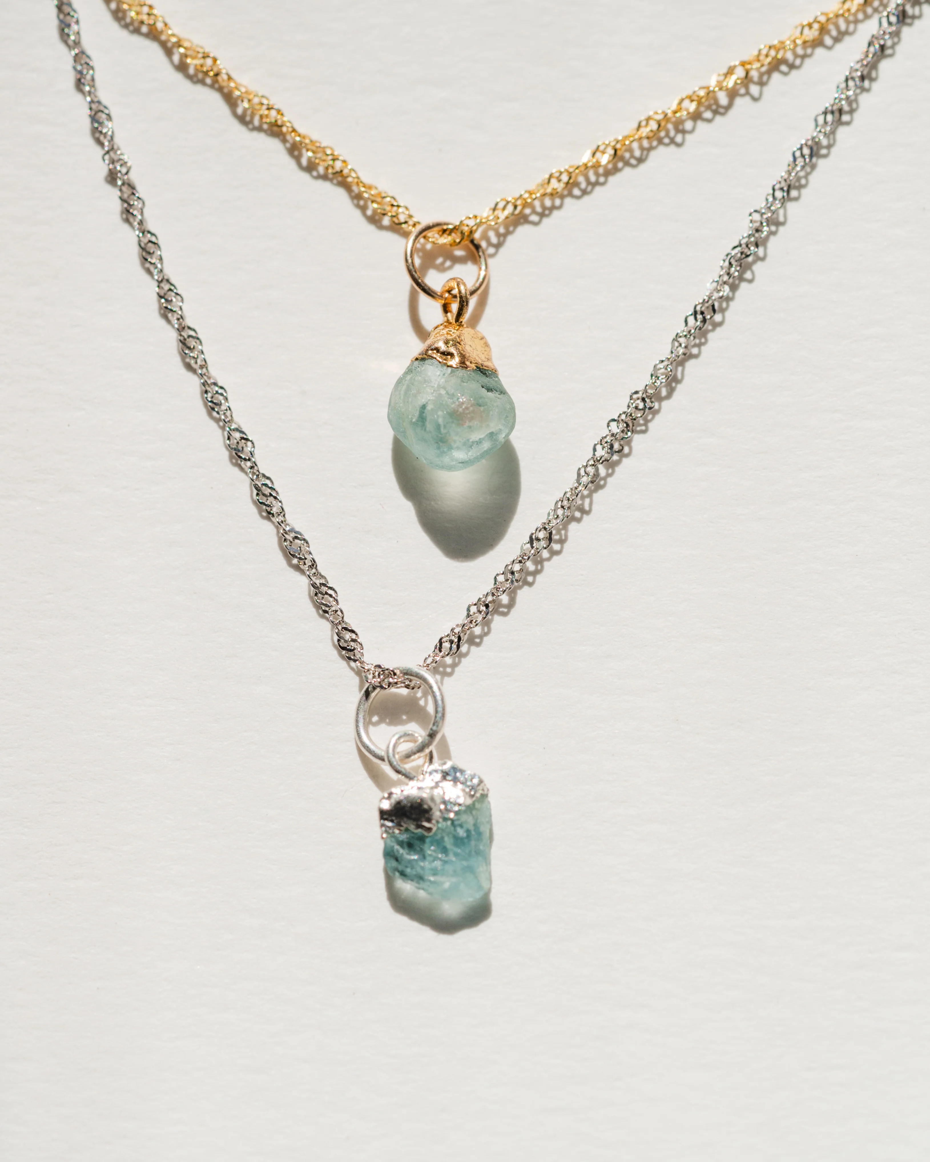 March Birthstone | Aquamarine Necklace - Image 5