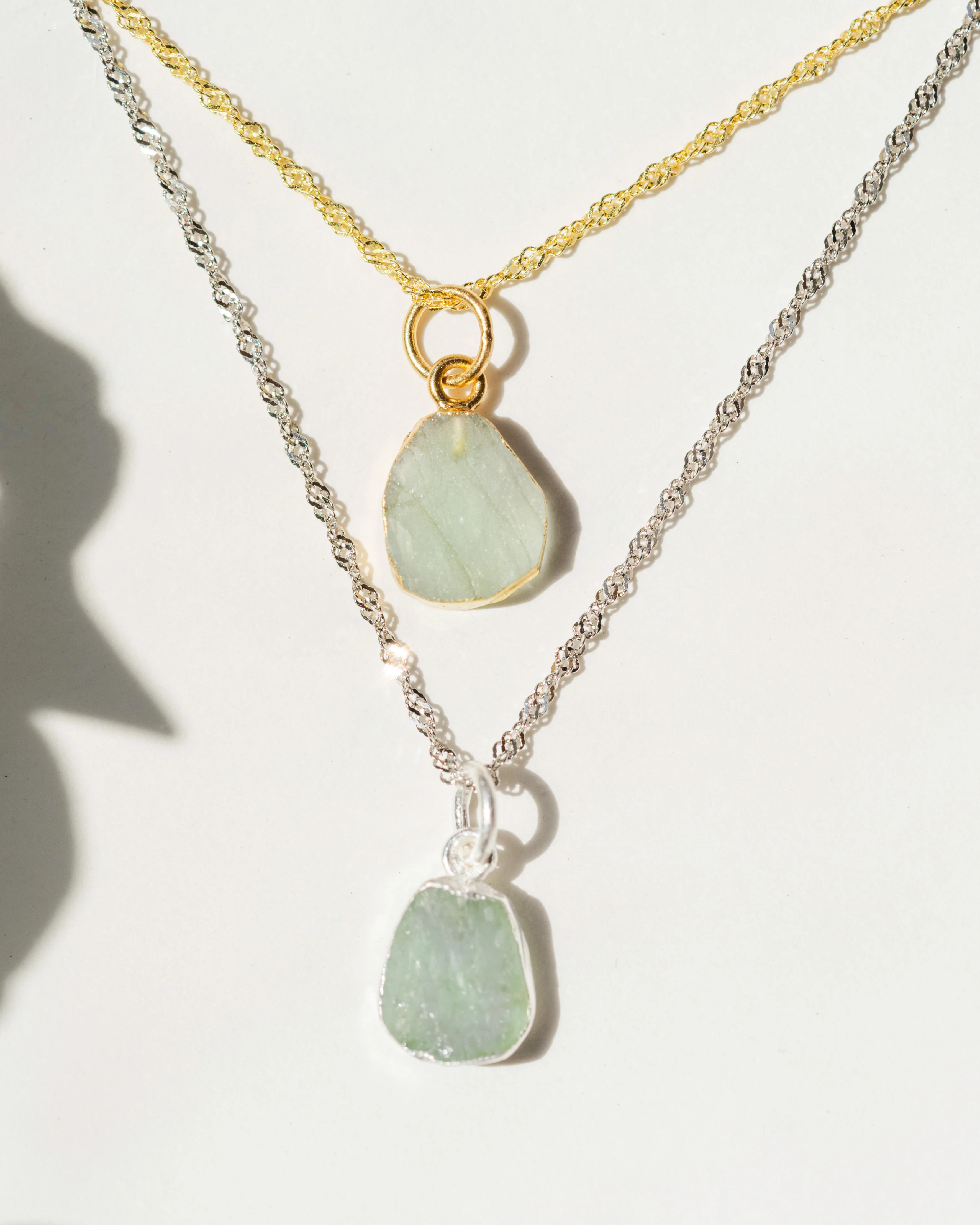 March Birthstone | Aquamarine Necklace - Image 7