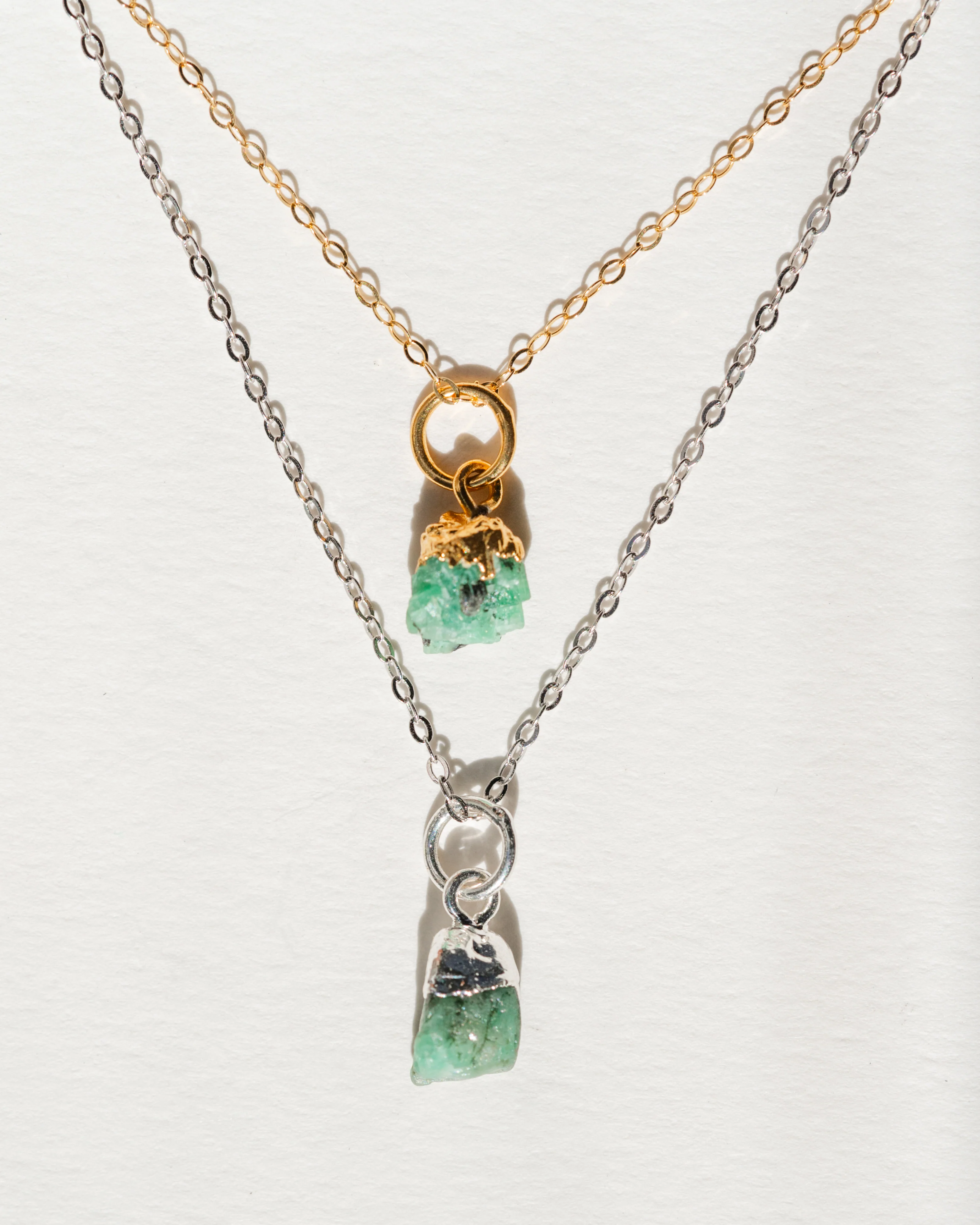 May Birthstone | Emerald Necklace - Image 4