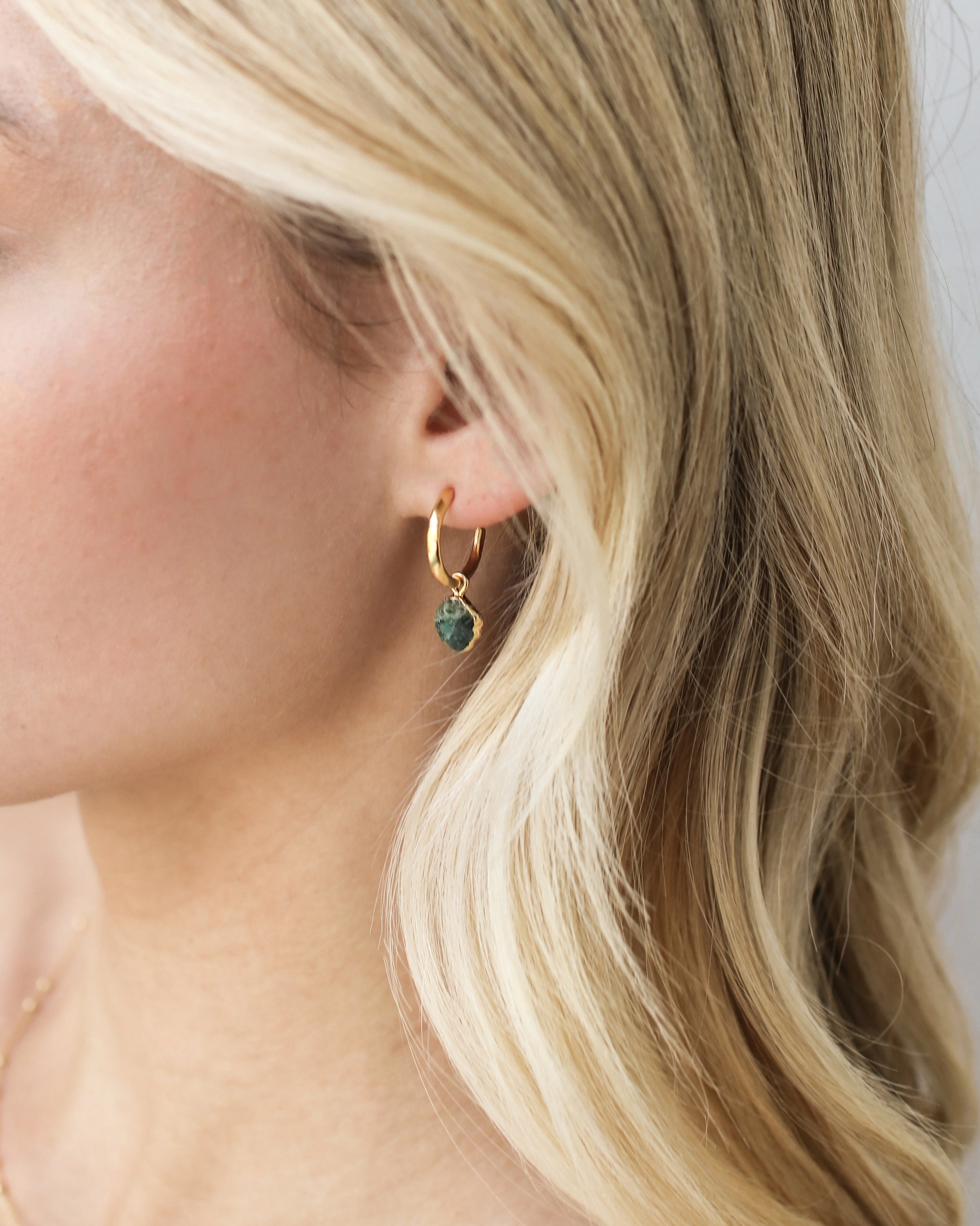 May Birthstone | Emerald Earrings - Image 5