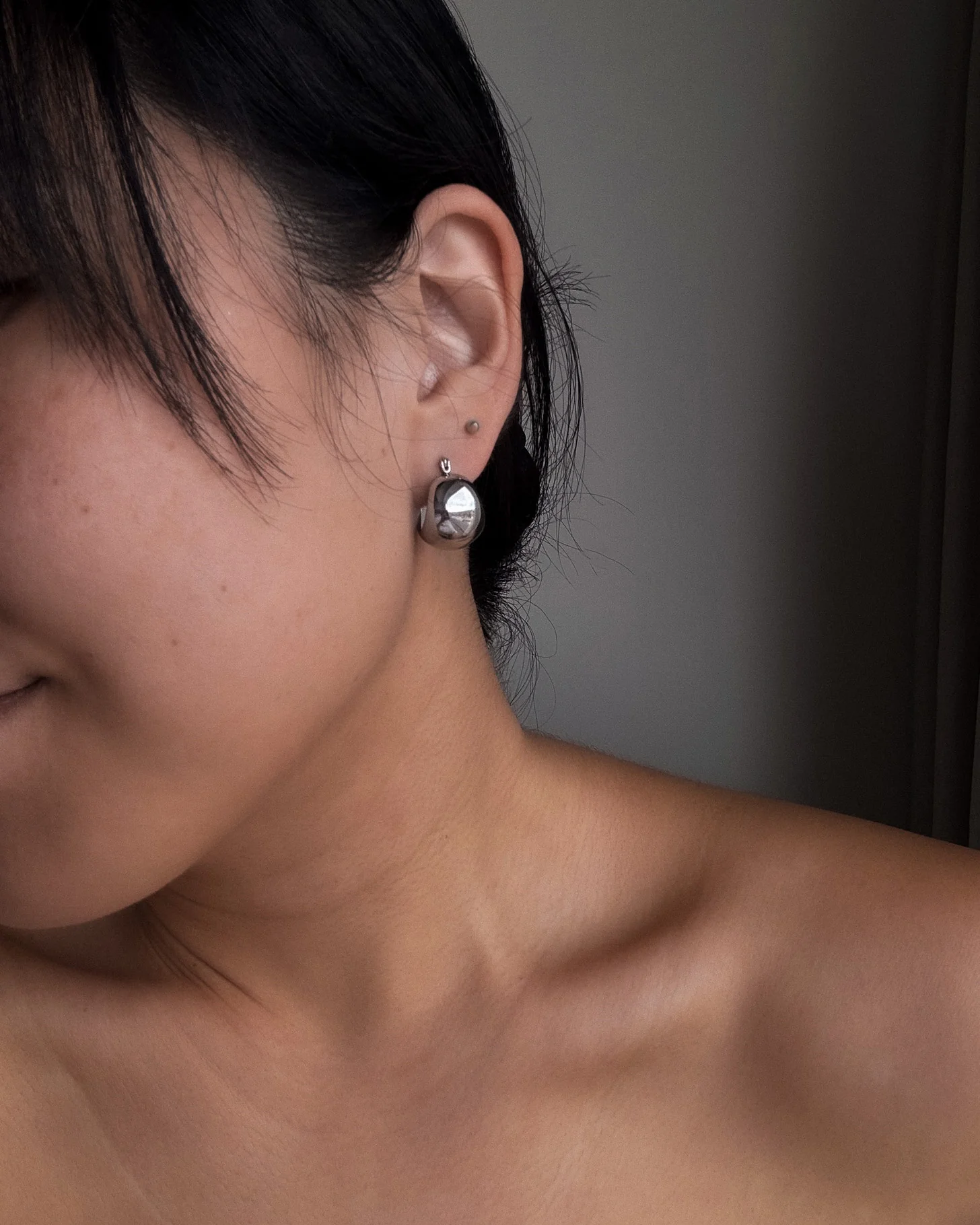 Medium Dome Earrings - Image 6