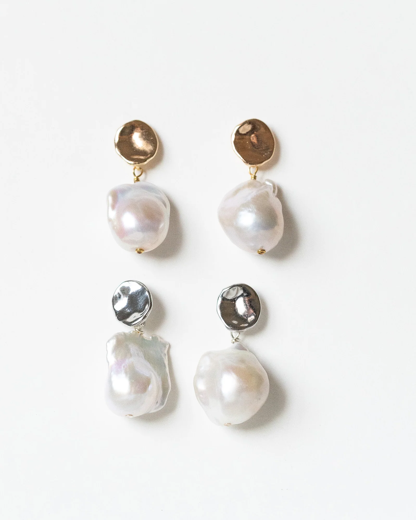 Morgana Midi Pearl Earrings