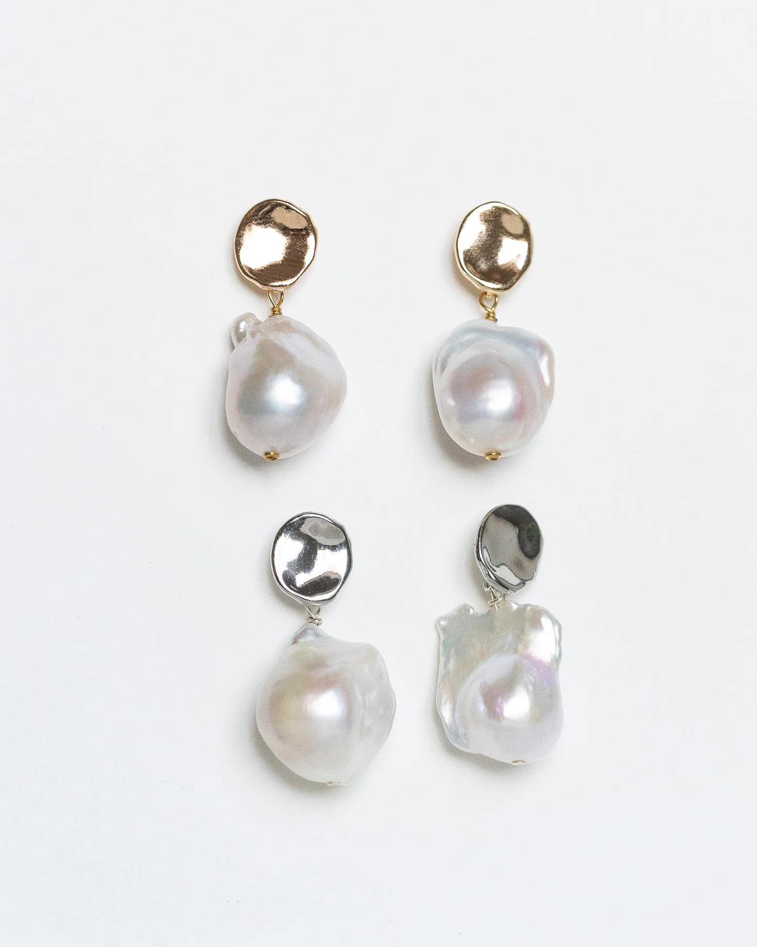 Morgana Midi Pearl Earrings - Image 4
