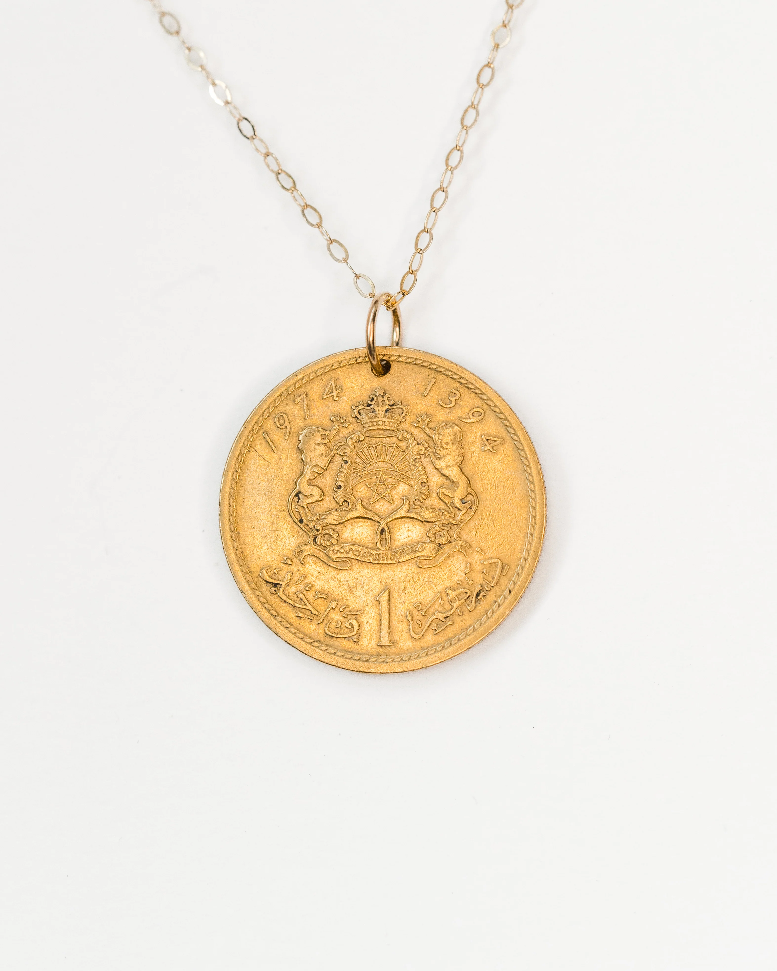Morocco | Coat of Arms Coin Necklace - Image 2