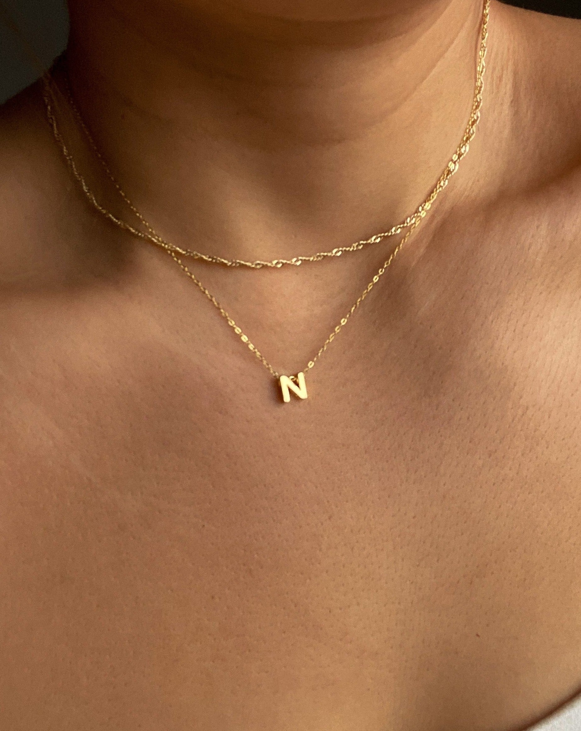 N - Alphabet Necklace - Image 3