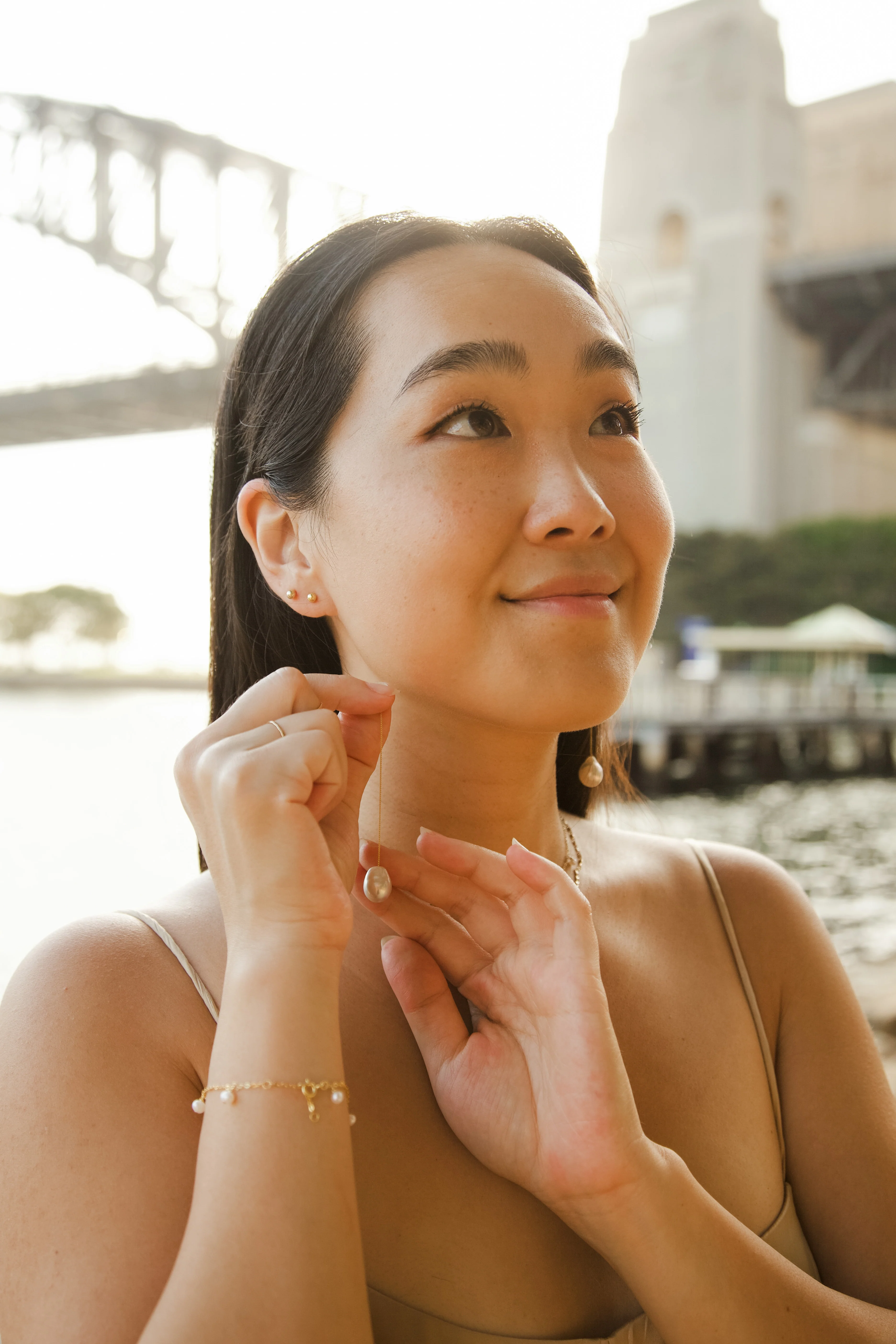 Natalie Pearl Earrings - Image 6