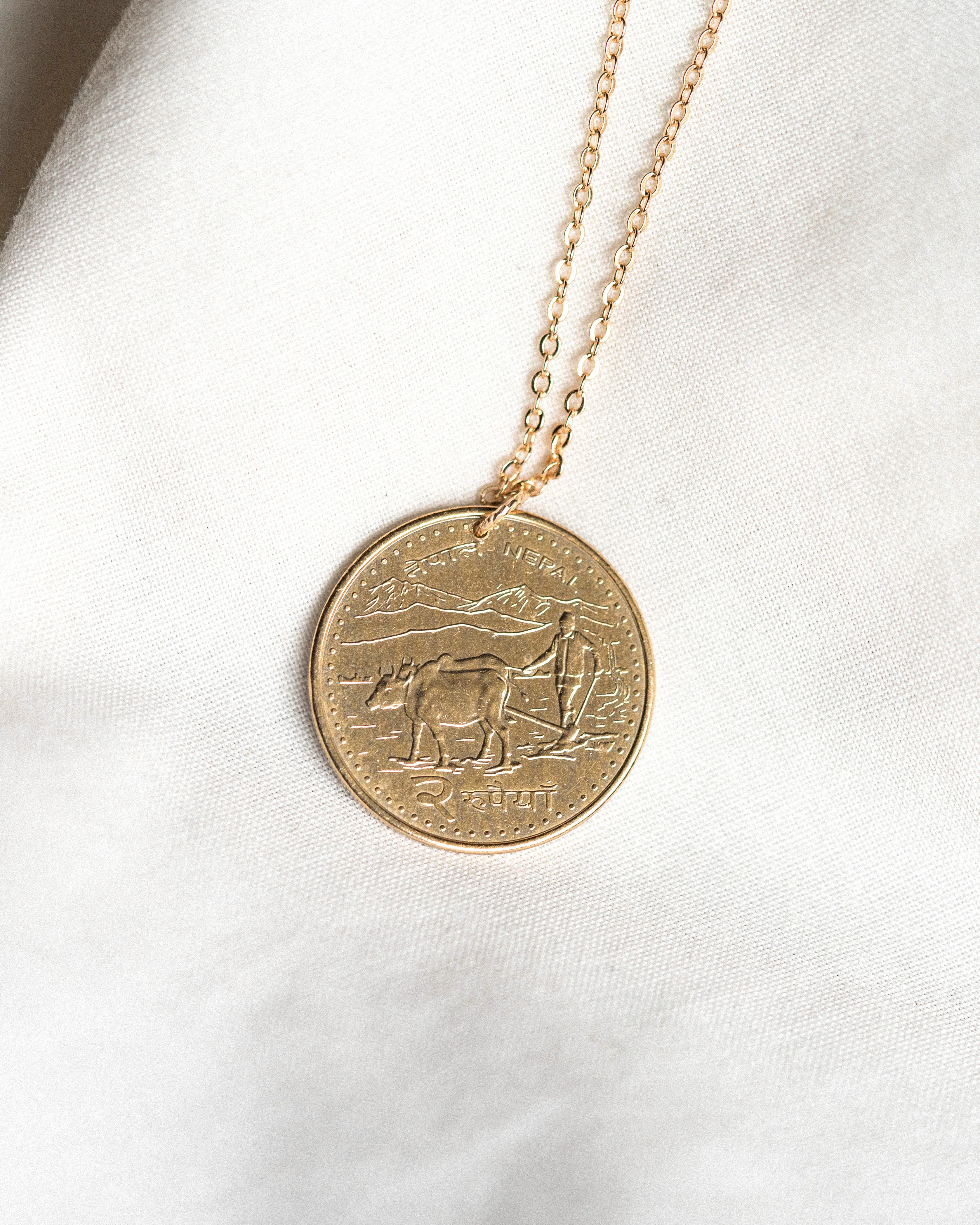 Nepal | Sagarmatha Coin Necklace - Image 4