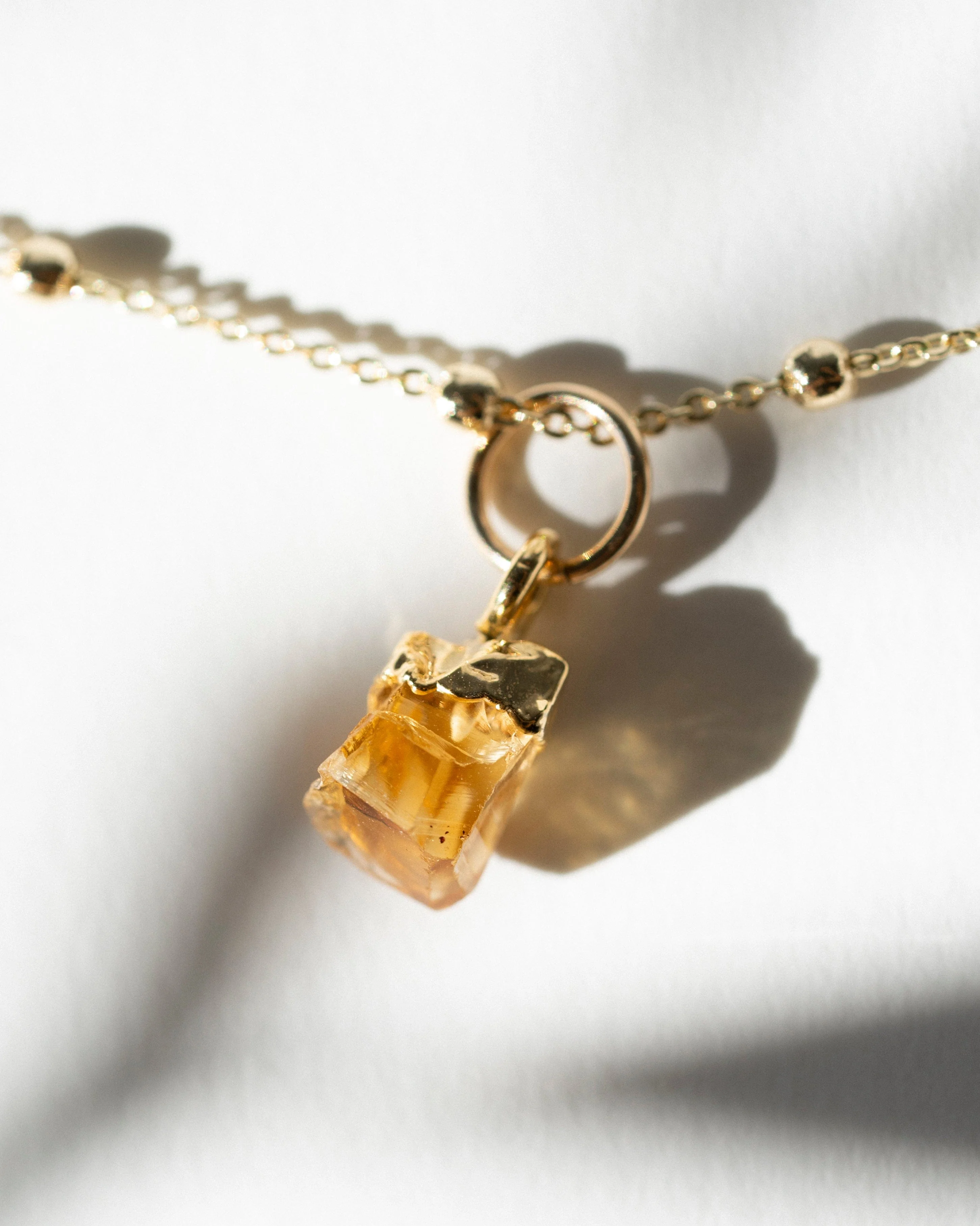 November Birthstone | Citrine Necklace - Image 10