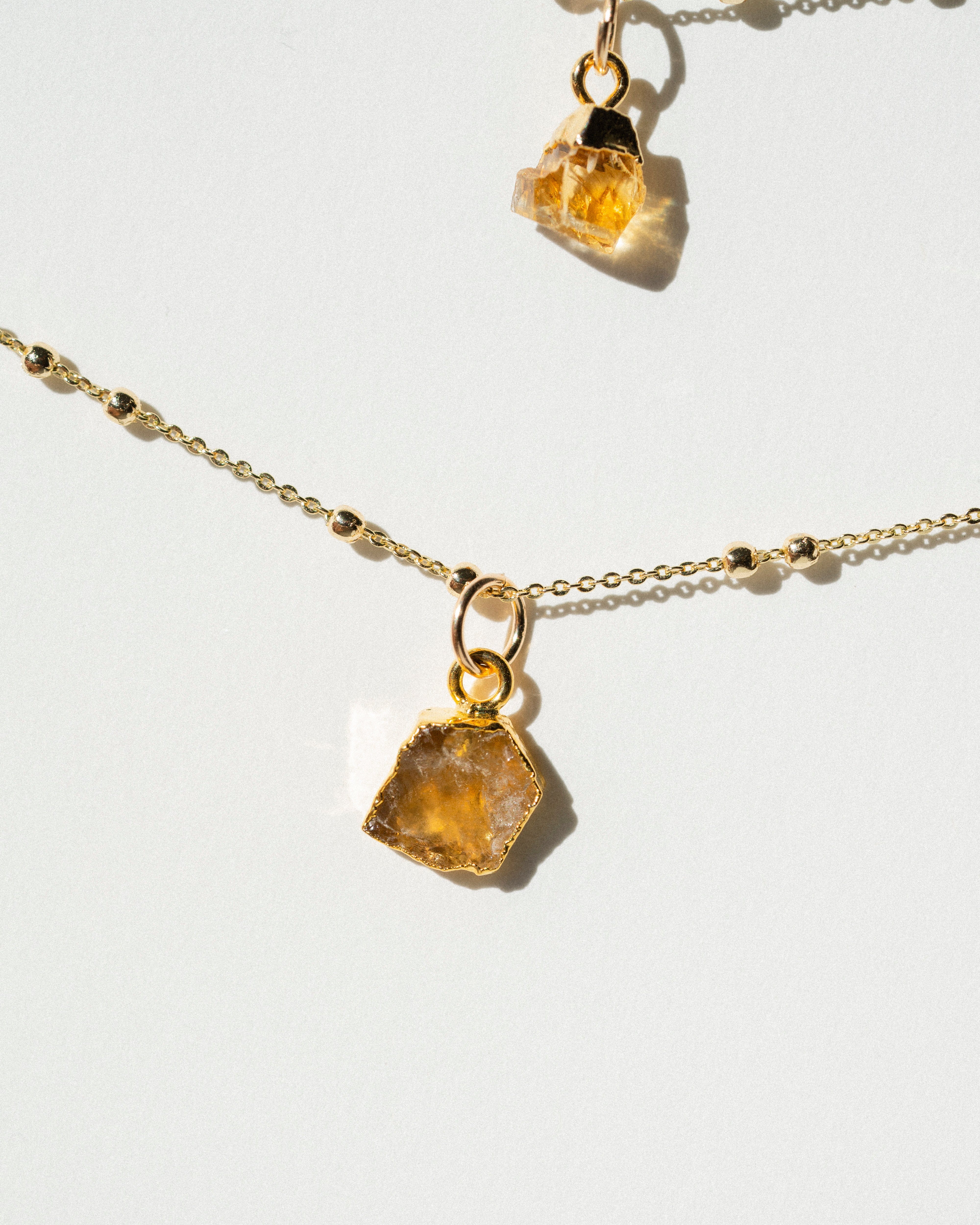November Birthstone | Citrine Necklace - Image 11