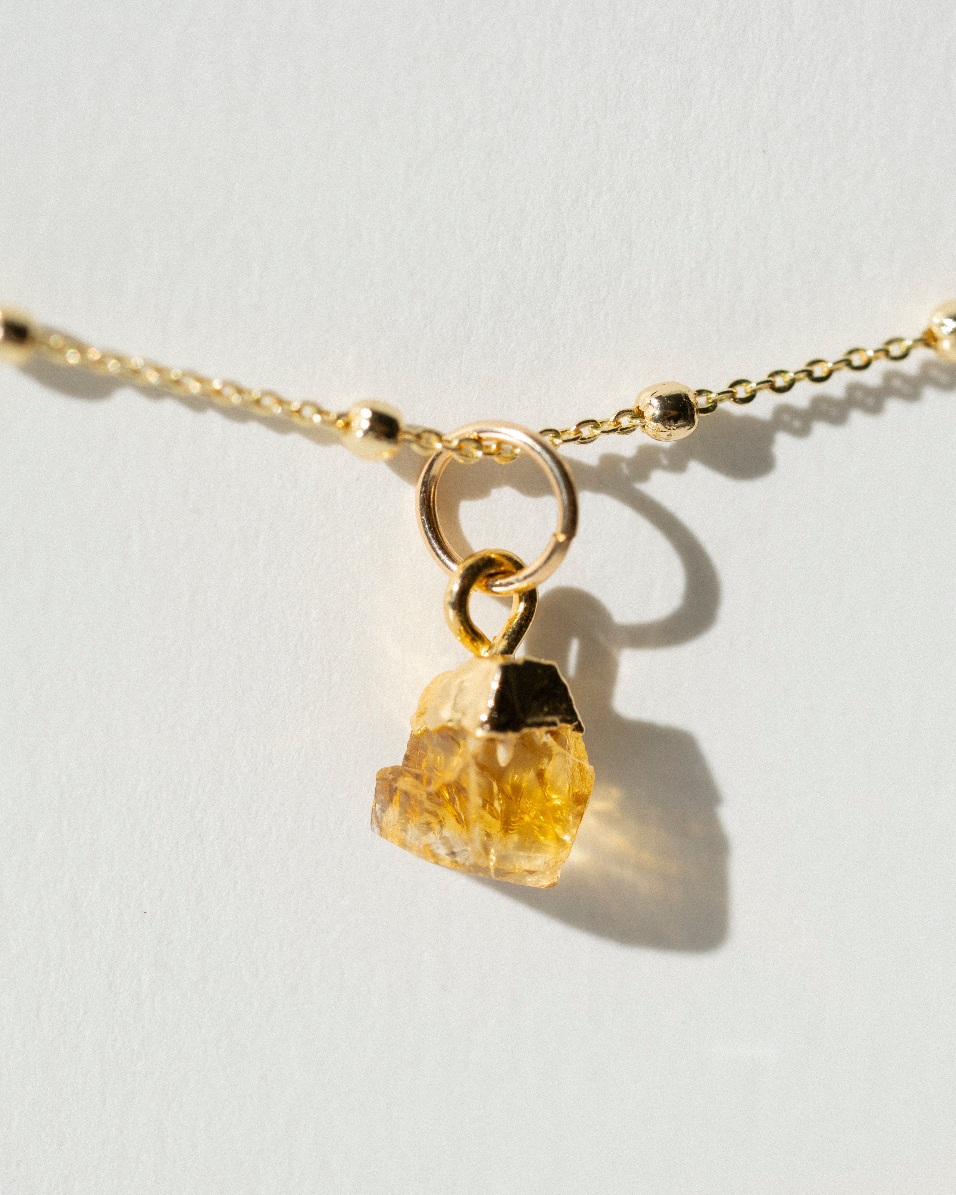 November Birthstone | Citrine Necklace - Image 12