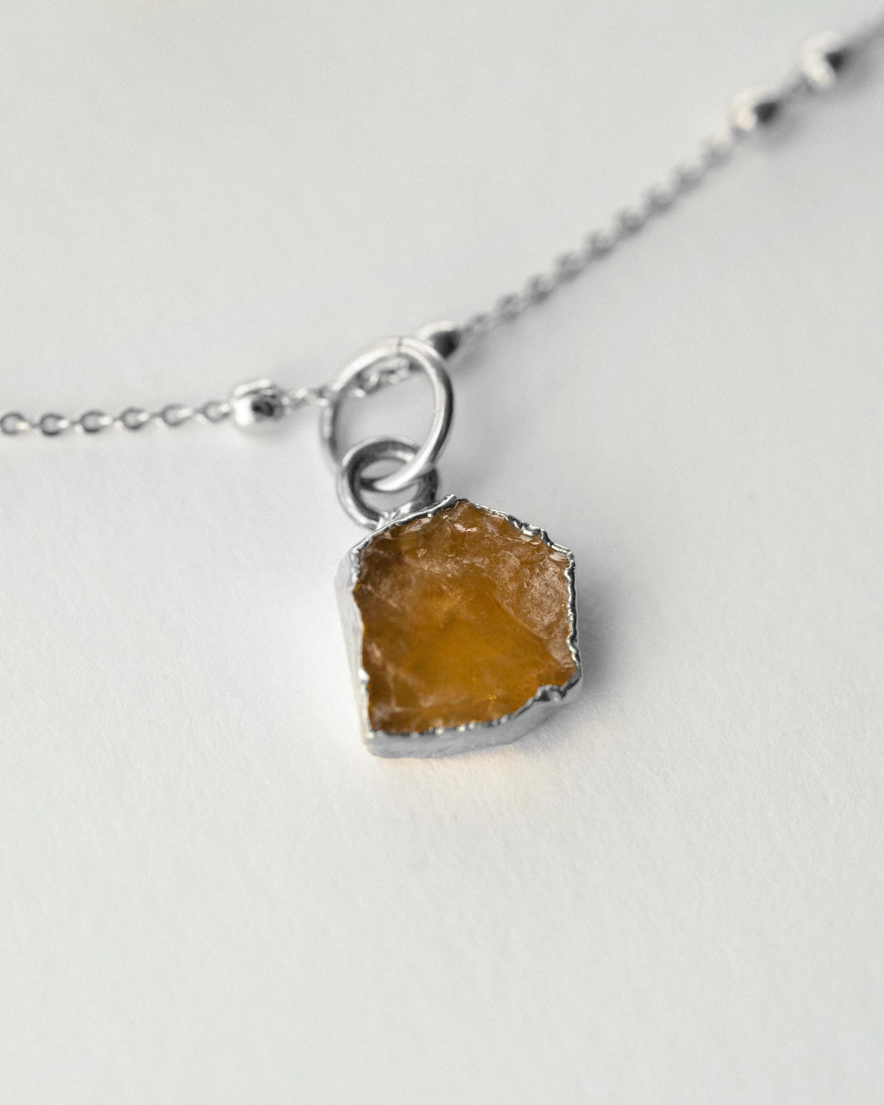 November Birthstone | Citrine Necklace - Image 16