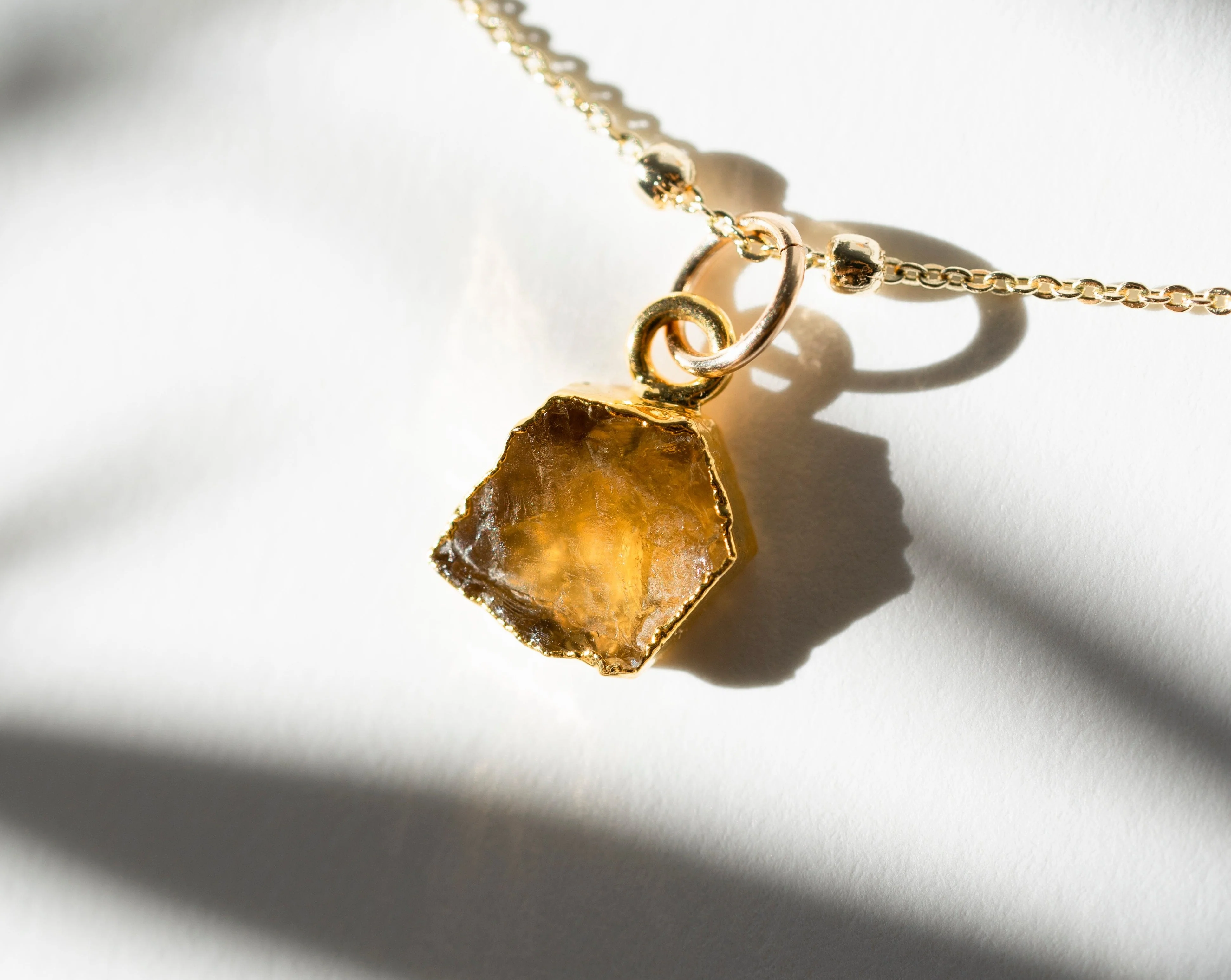 November Birthstone | Citrine Necklace - Image 9